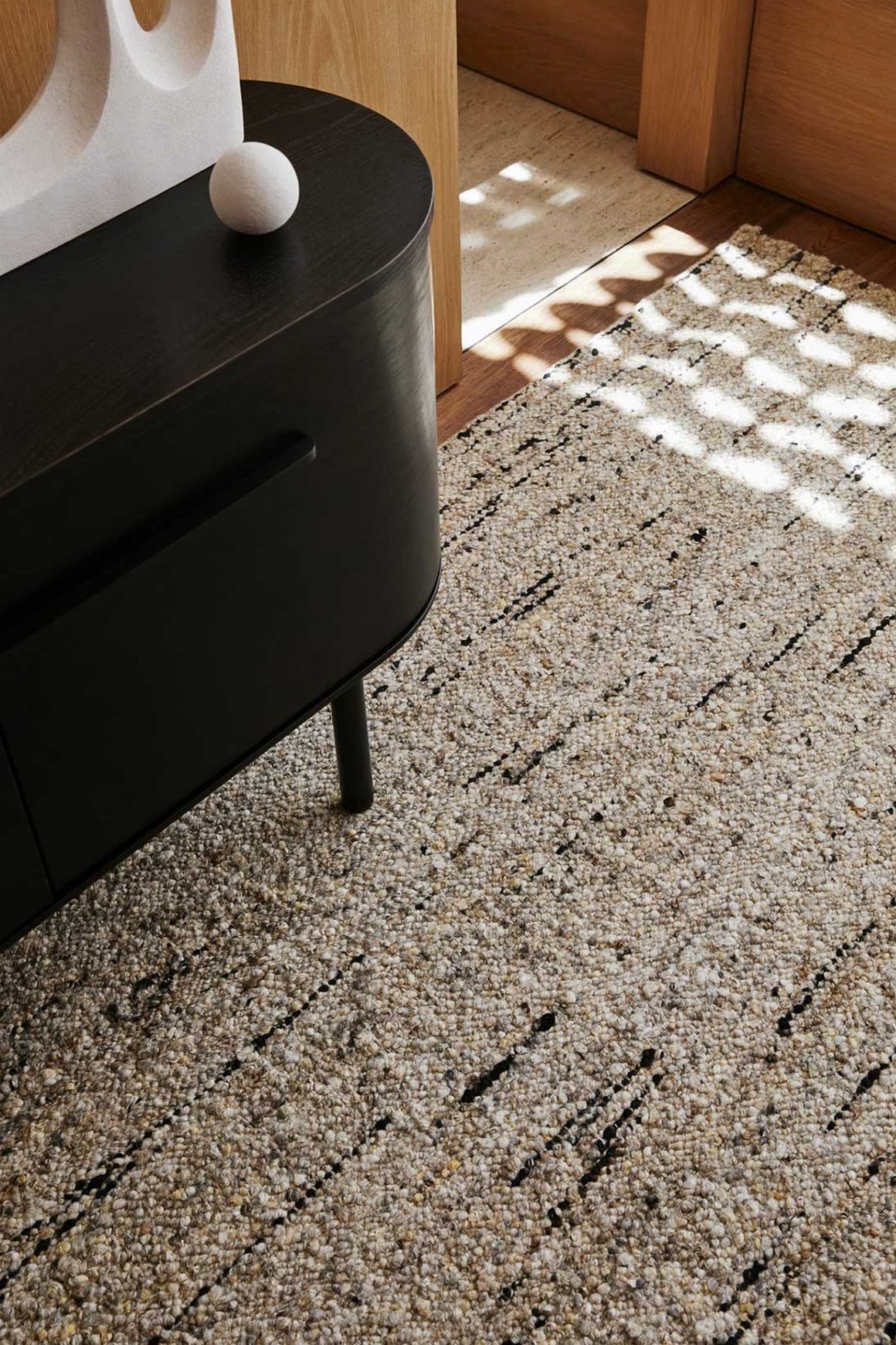 Tribe Home Flint Rug | Natural Undyed 100% Wool Rug