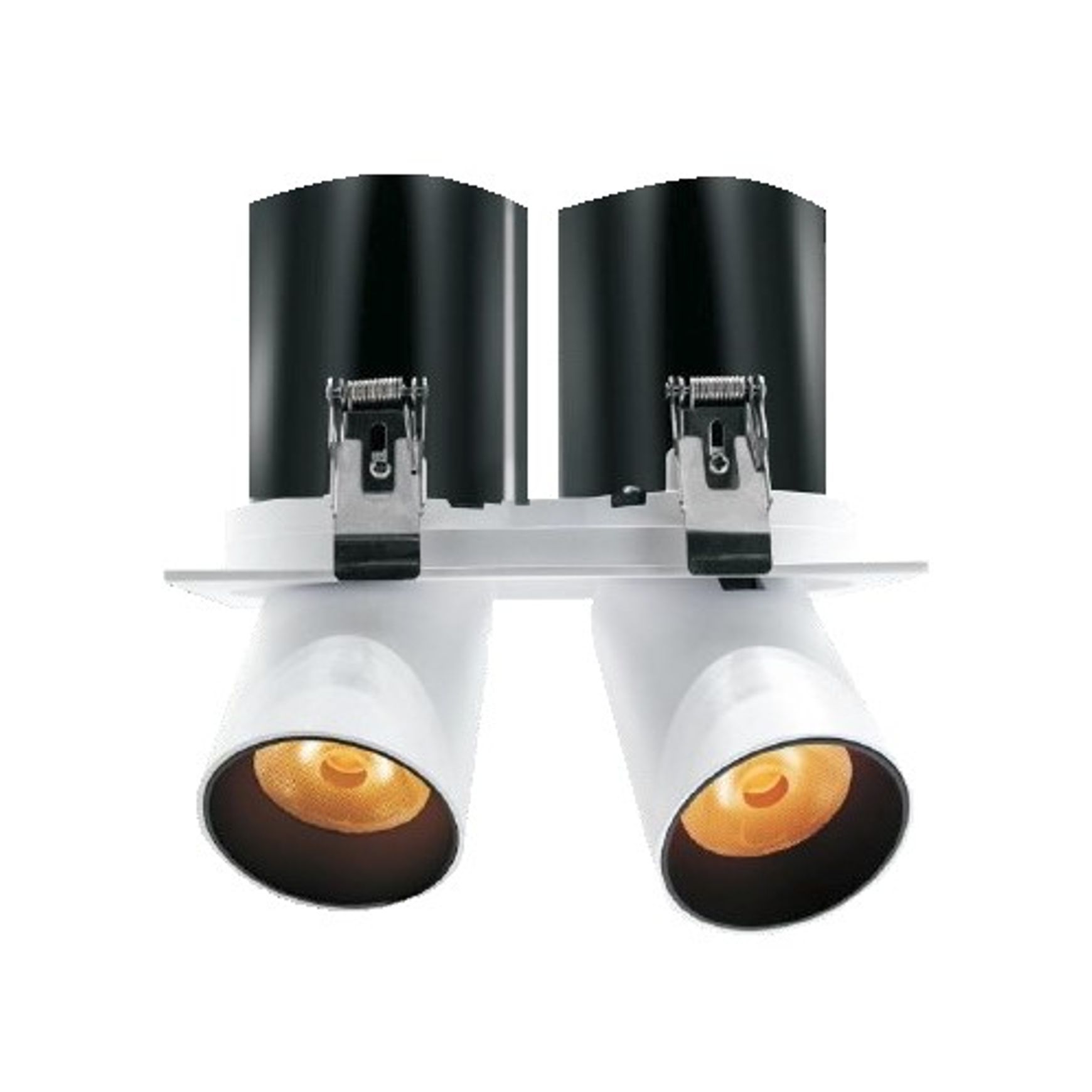 Twin Round Snoot Downlight 12W
