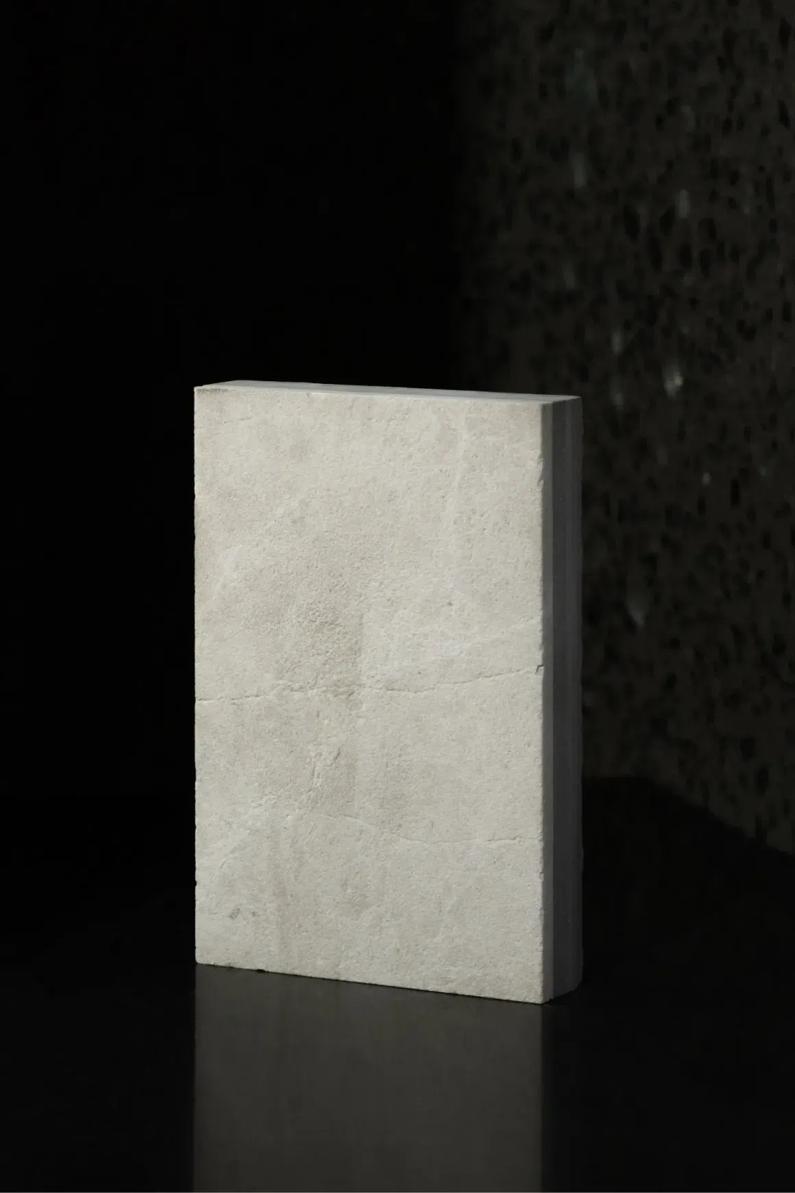 Vanillish Dark Sandblasted Marble Porcelia
