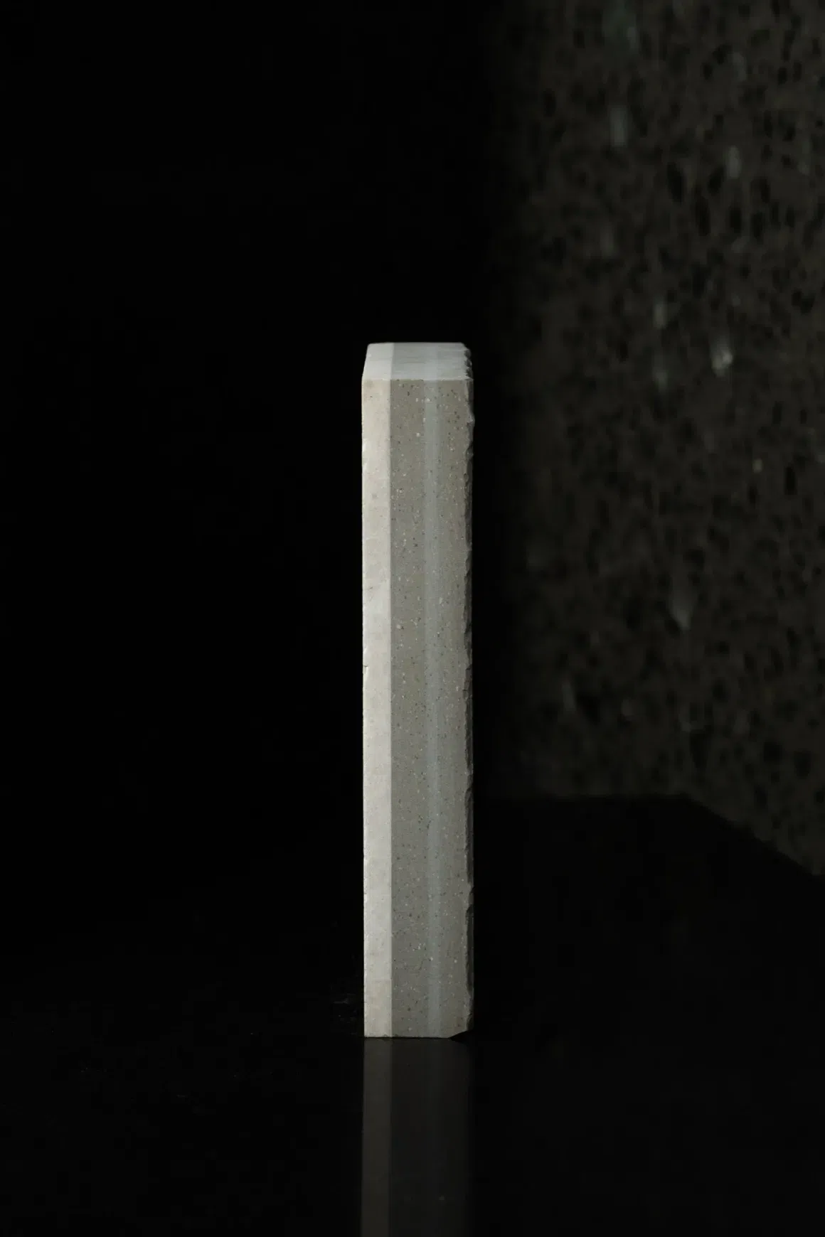 Vanillish Dark Sandblasted Marble Porcelia