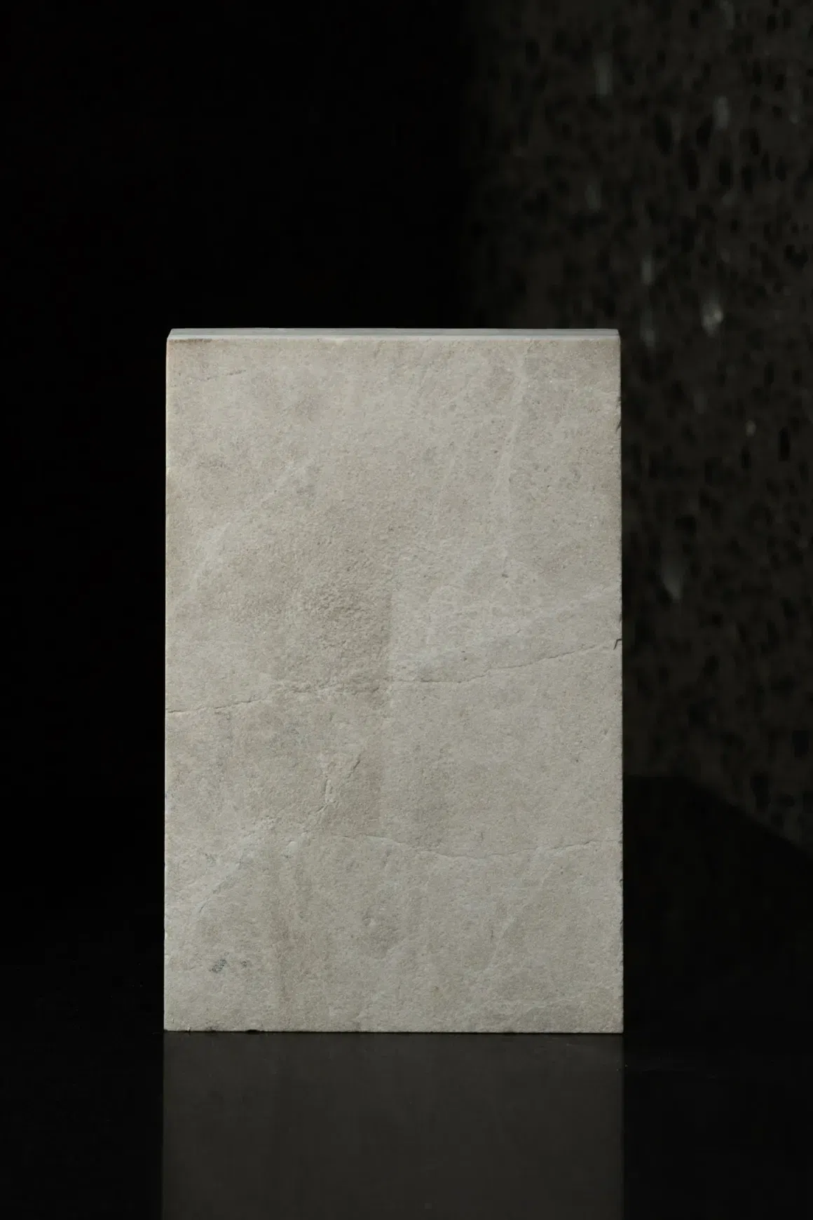 Vanillish Dark Sandblasted Marble Porcelia