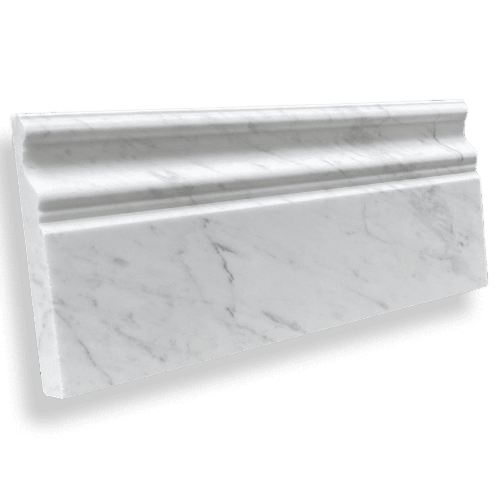 Carrara C Honed Skirting Tile