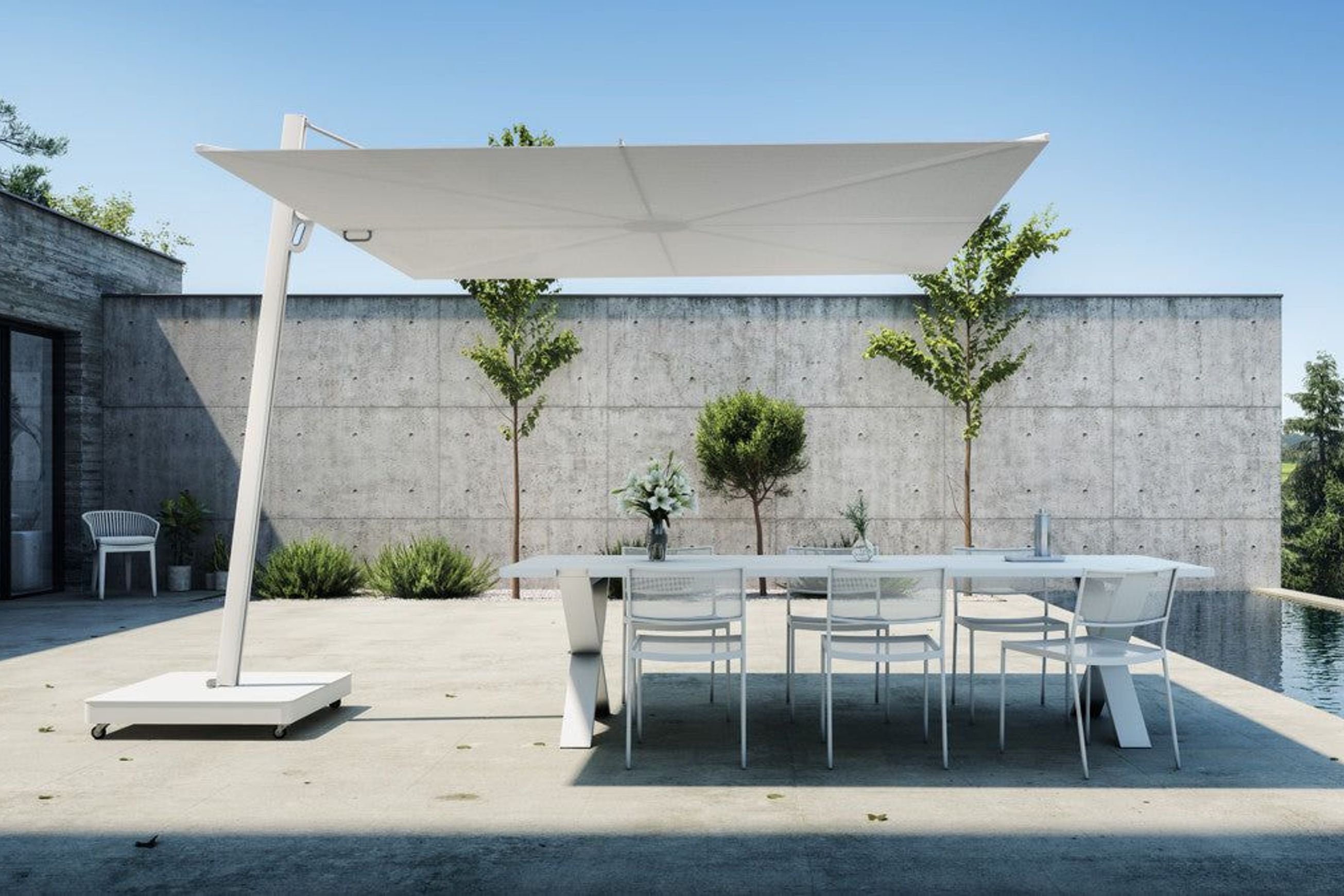 Umbrosa Versa Ux Cantilever Umbrella