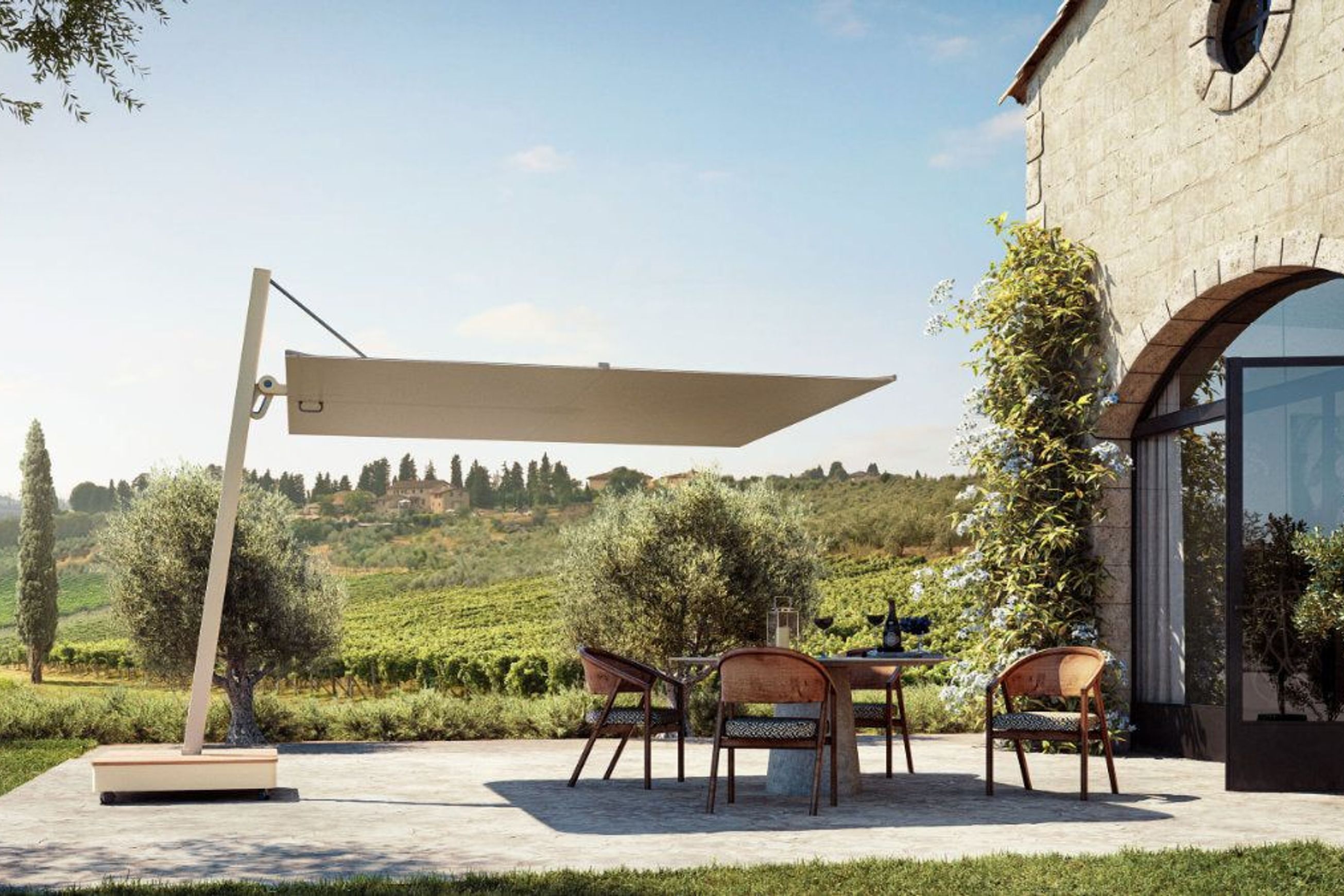 Umbrosa Versa Ux Cantilever Umbrella