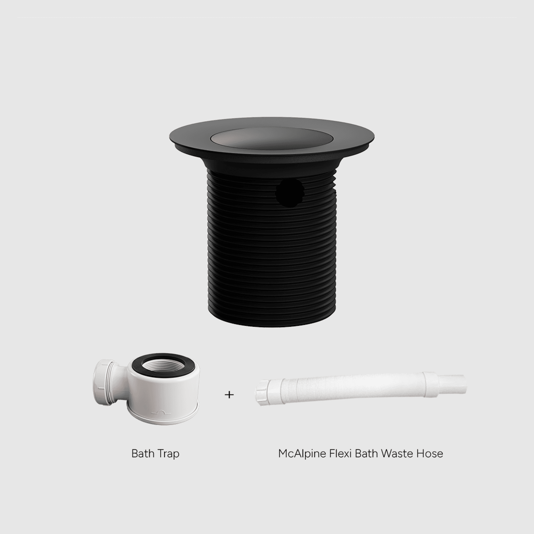Versa Pop Up Bath Waste Kit 40mm | Overflow