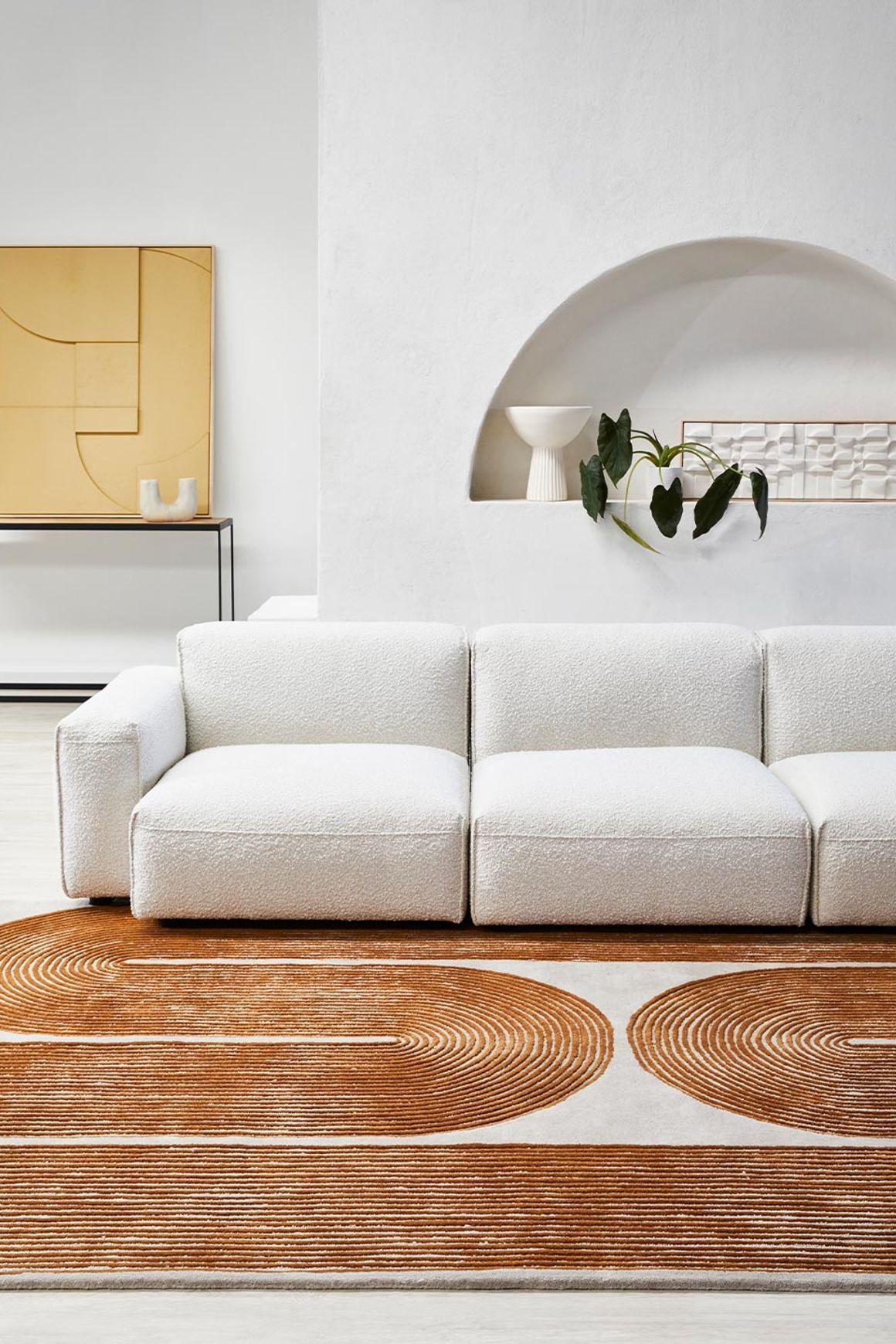 Viper Rug | Golden