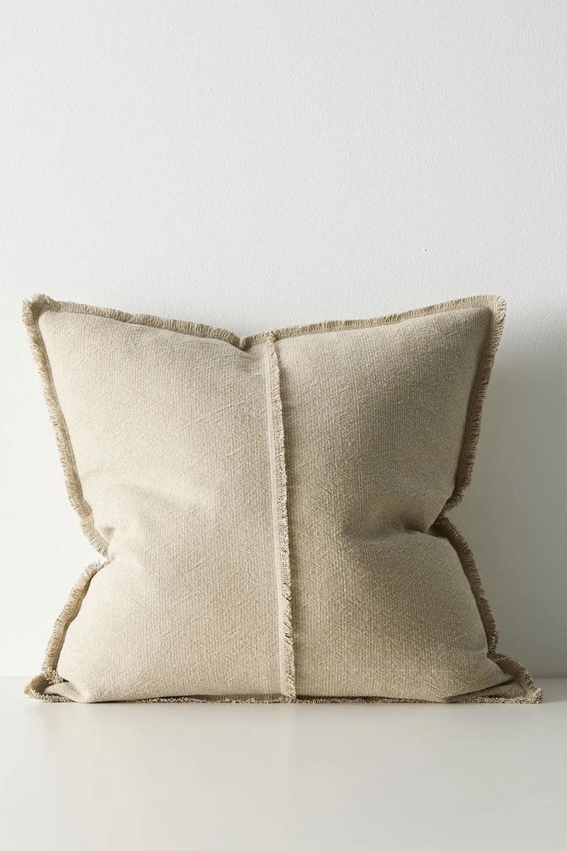 Weave Home Adela Cushion - Cashmere  | Linen Blend