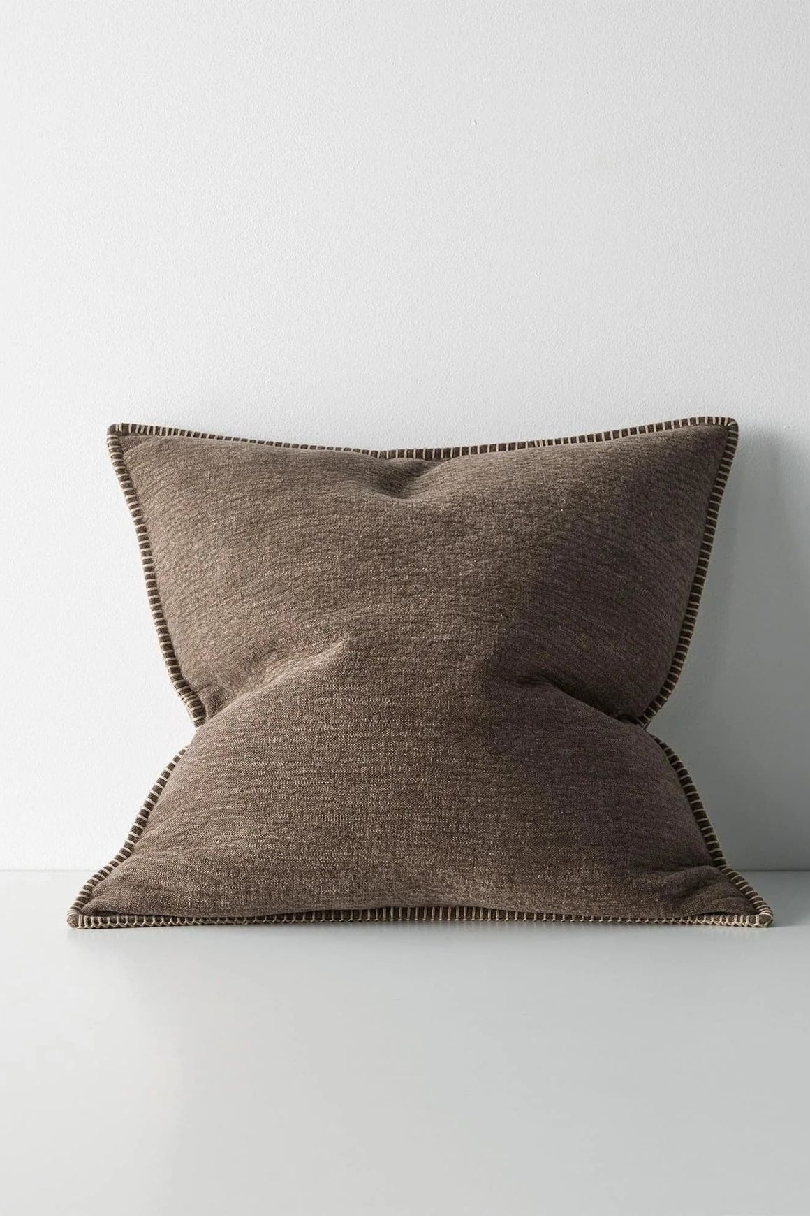 Weave Home Alba Cushion - Bark