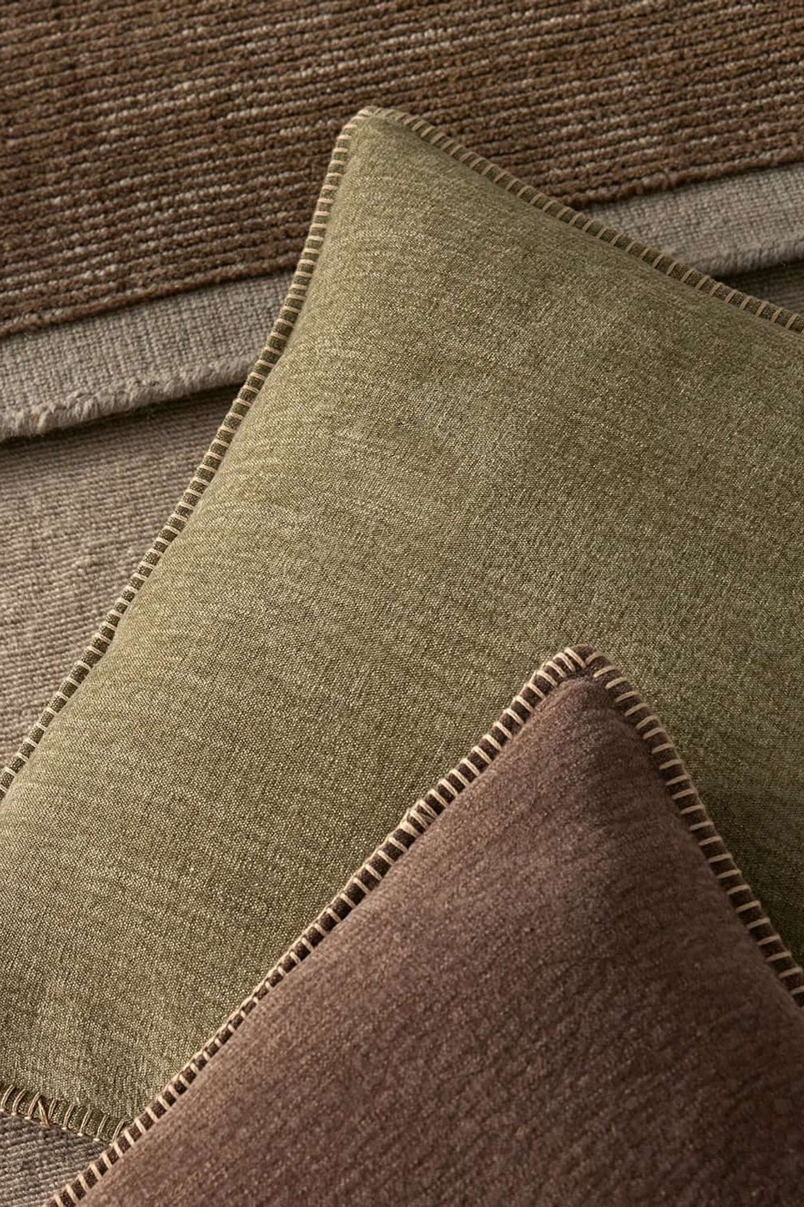 Weave Home  Alba Cushion - Moss