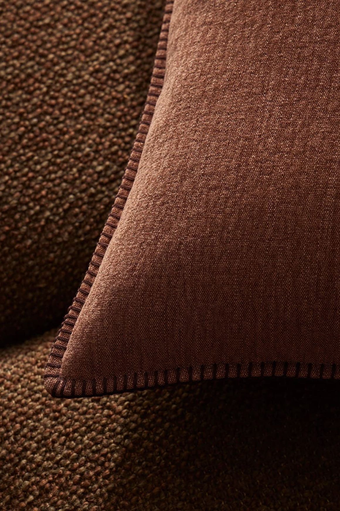 Weave Home Alba Cushion - Rust