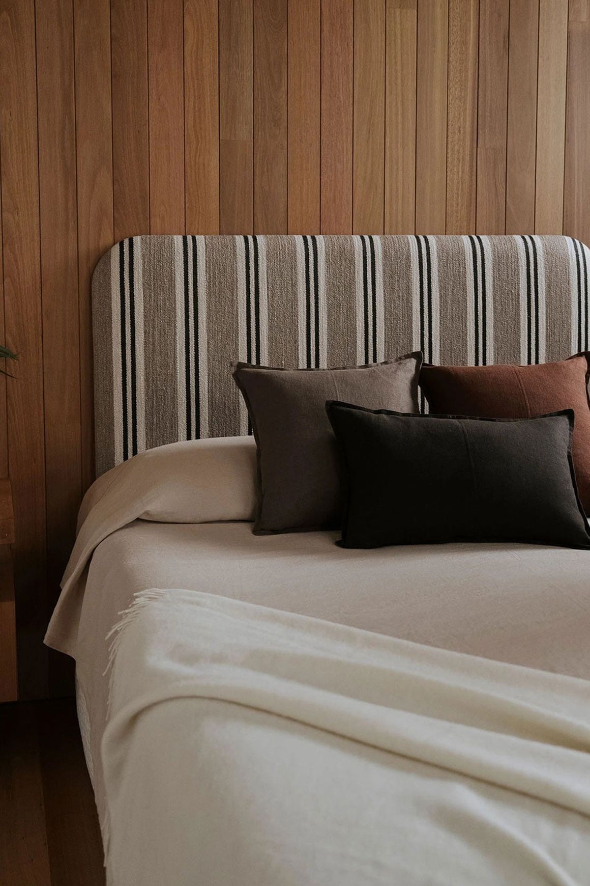 Weave European Linen Como Cushion - Mocha | Three Sizes