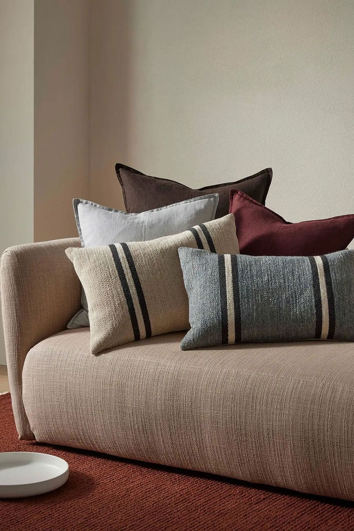 Weave Home Mila Cushion - Oyster