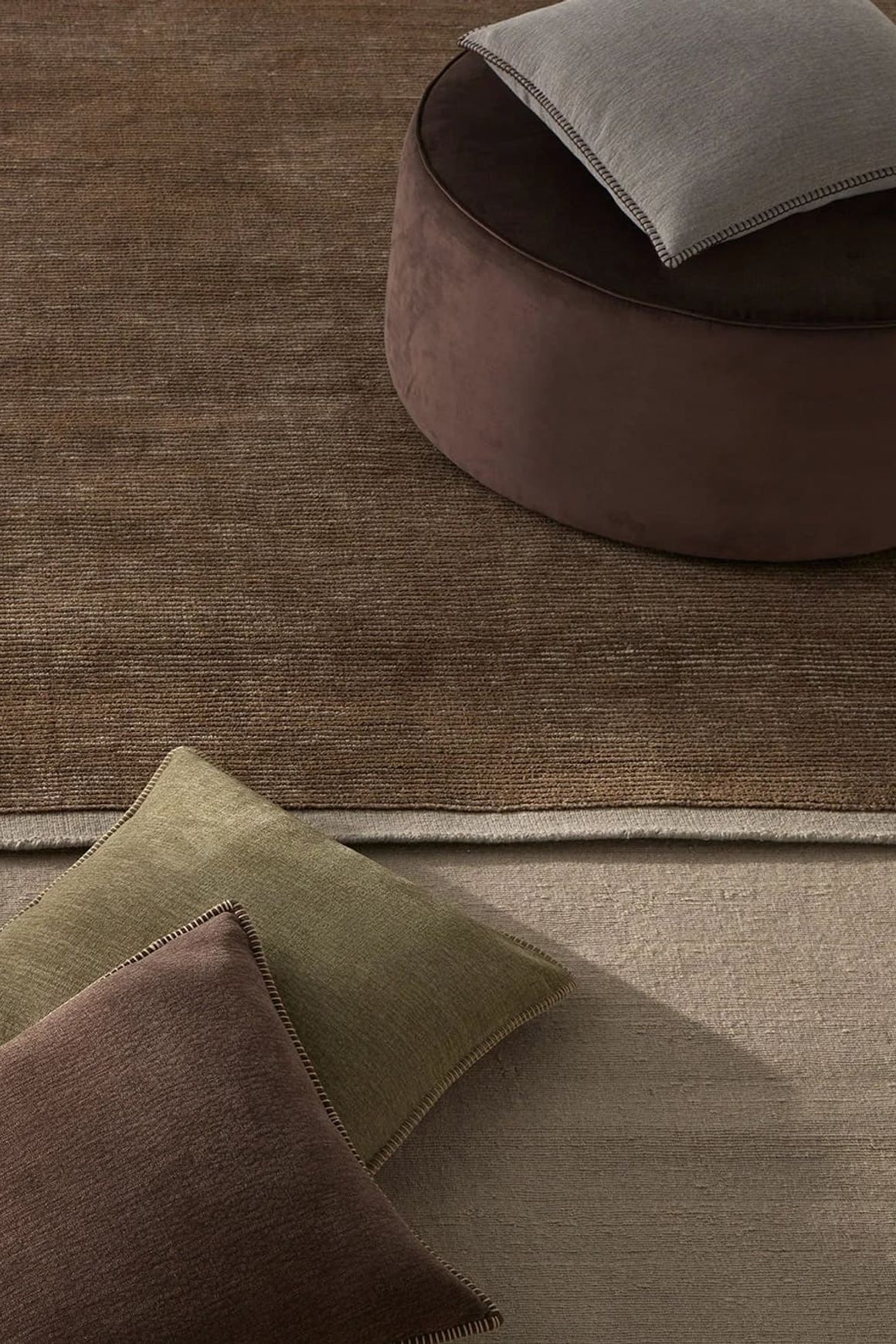 Weave Remo 100% NZ Wool Rug - Earth