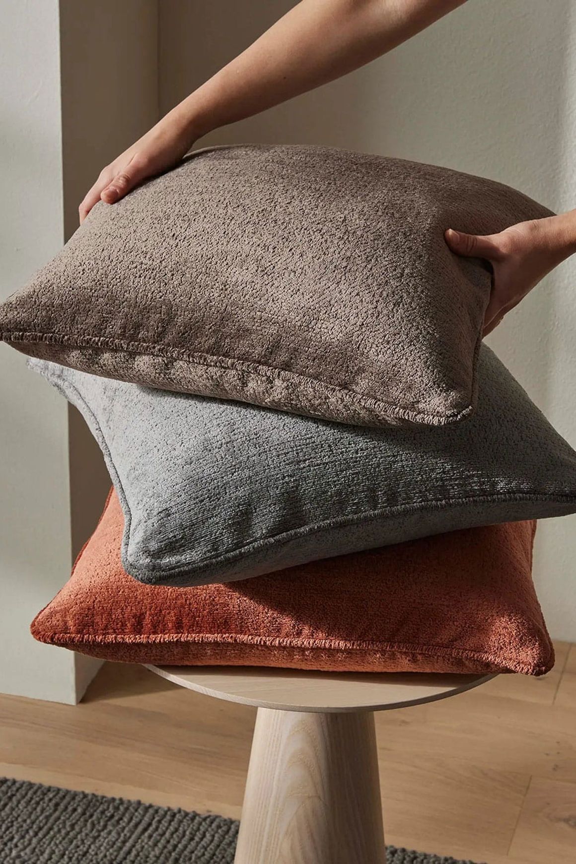 Weave Home Tempo Cushion - Cocoa | 50 x 50cm