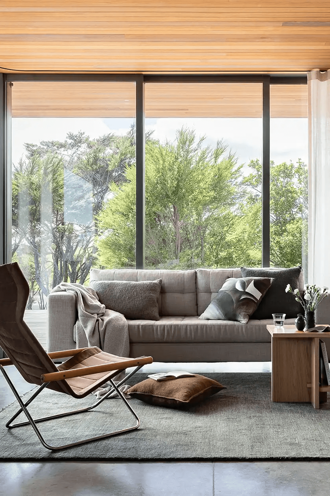 Baya Sandringham 100% NZ Wool Rug - Forest
