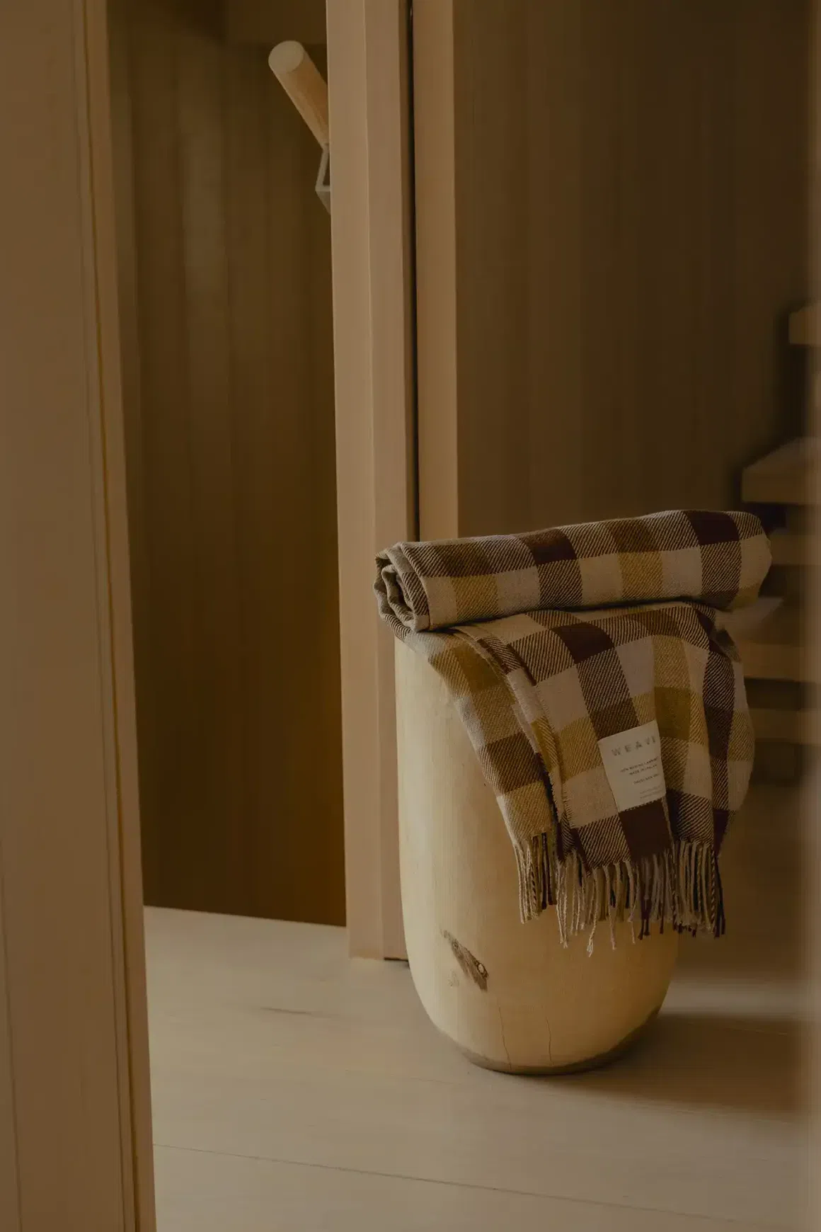 Weave Caldwell Wool Throw Blanket - Autumn