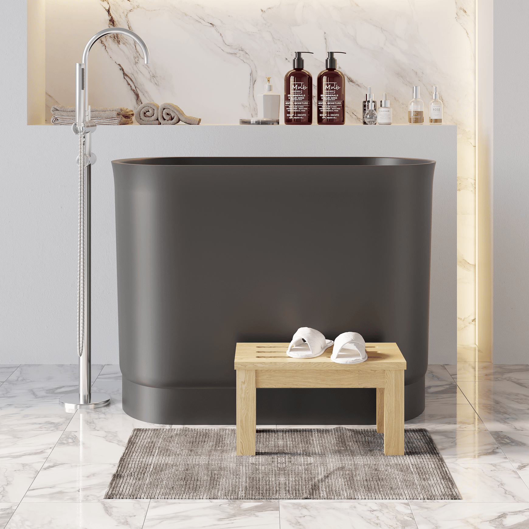 Josei Traditonal Japanese Soak Tub