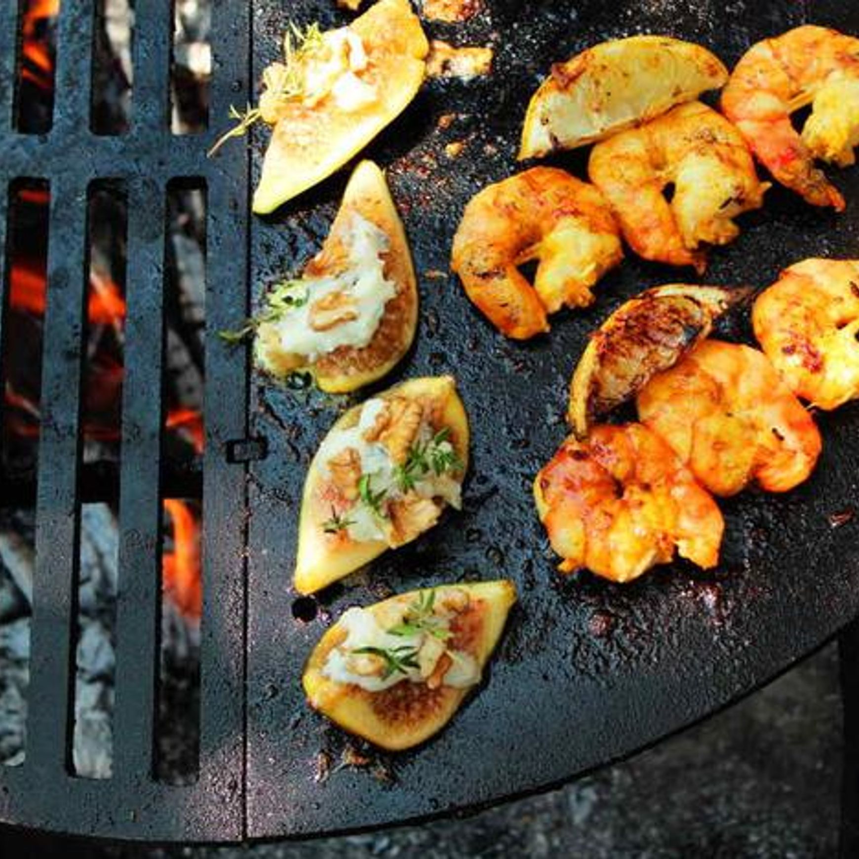 Barramundi BBQ Ring Grill & Goanna Fire Pit 65 & 80 cm