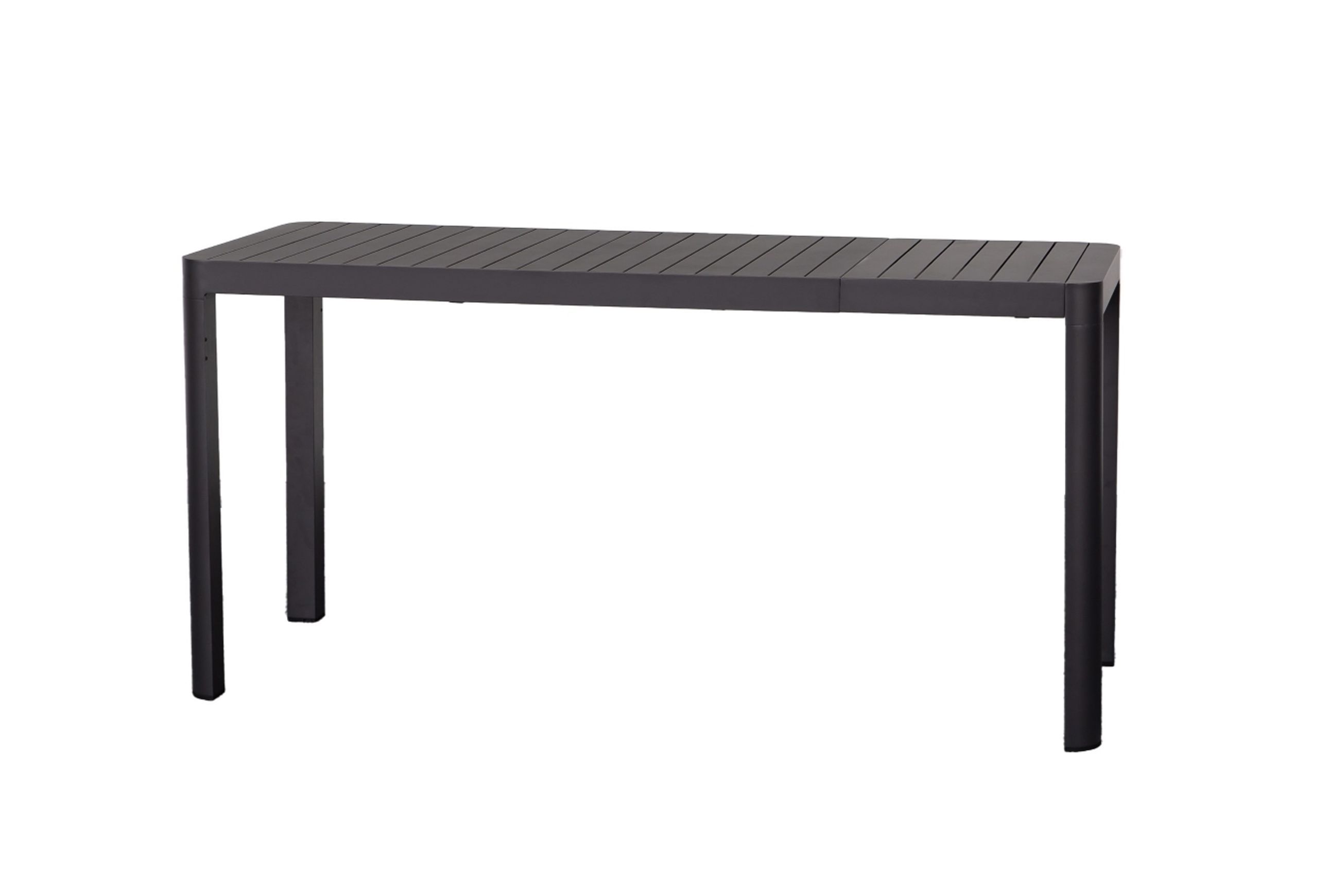 Azura Extension Outdoor Bar Table 150|195cm | Gunmetal