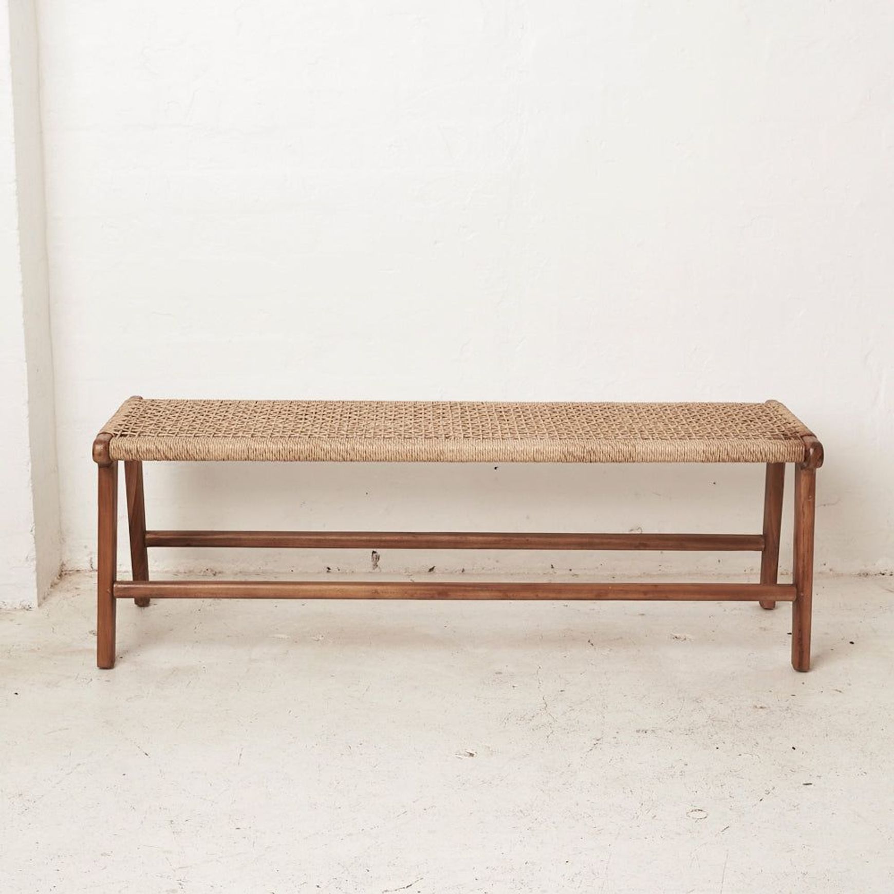 Ayda Woven Outdoor Bench Seat