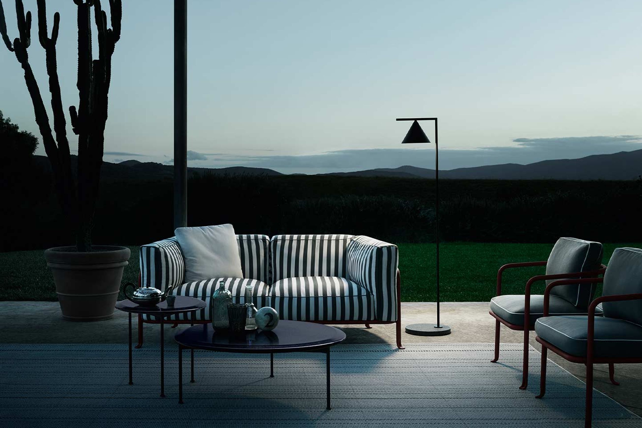 B&B Italia Outdoor Borea 3-Seater Sofa