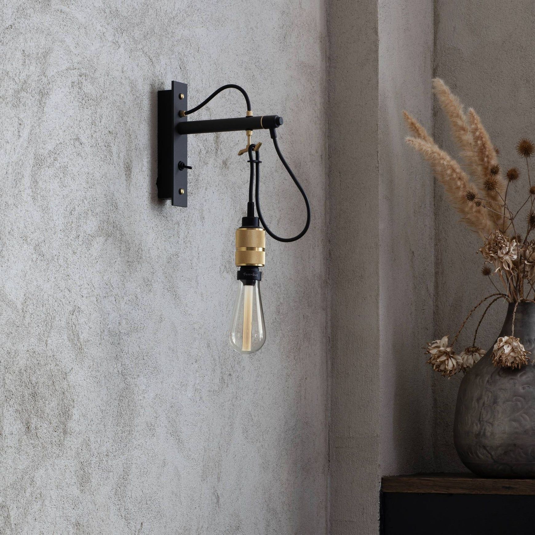 Hooked Wall Light - Nude