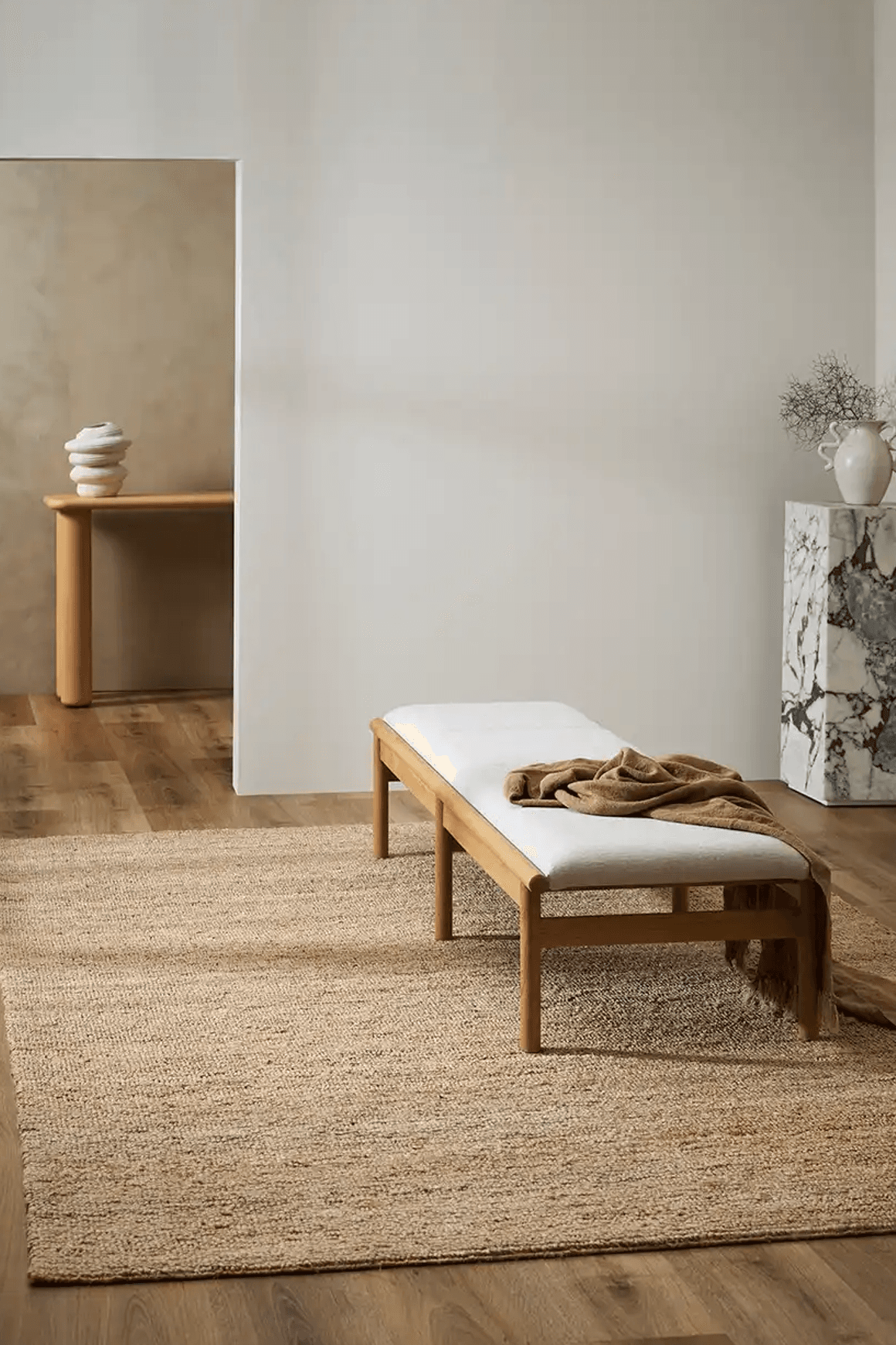 Baya Papeete Floor Rug - Natural | 100% Jute