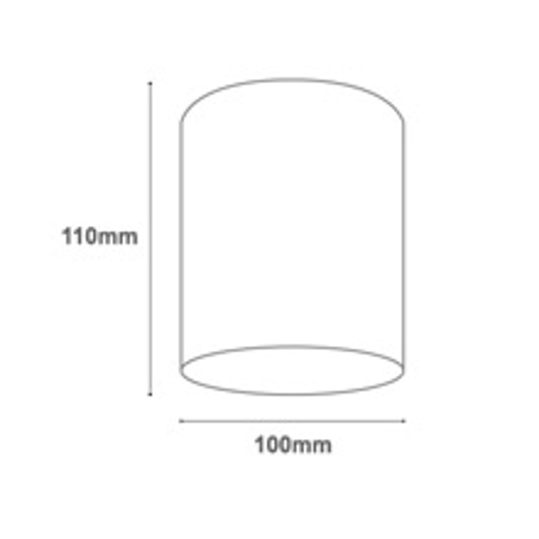 Beama Brass Surface Eye Baby GU10 Downlight