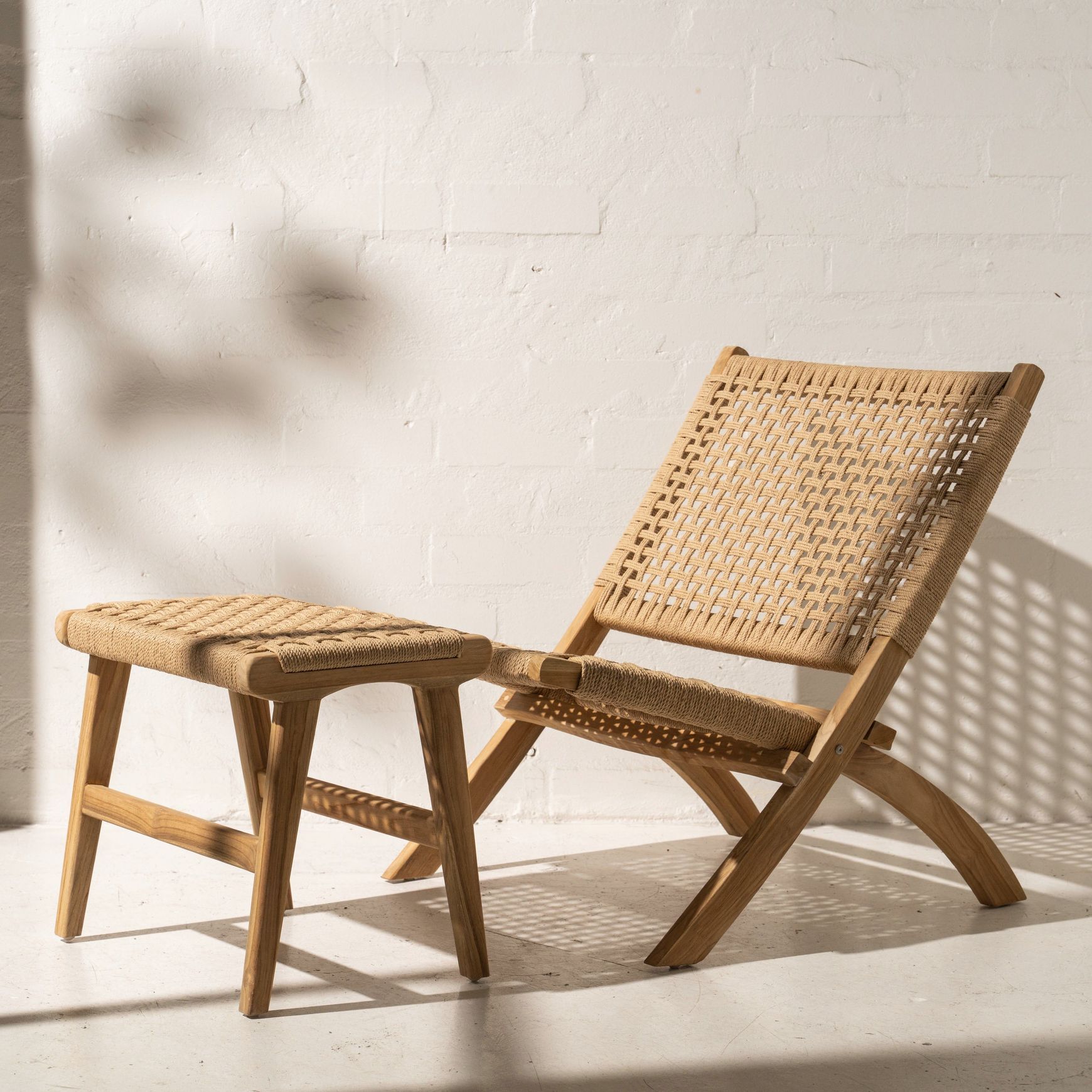 Bennu Woven Jute Armchair