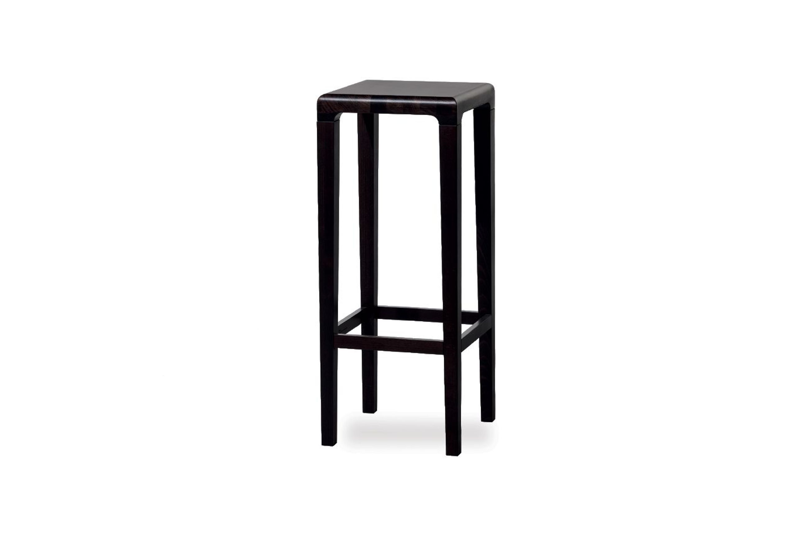 Rioja Bar Stool - Black Stained - 80cm - by TON