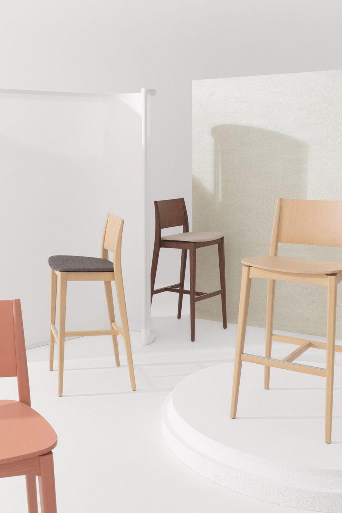 Blazer Wooden Stool