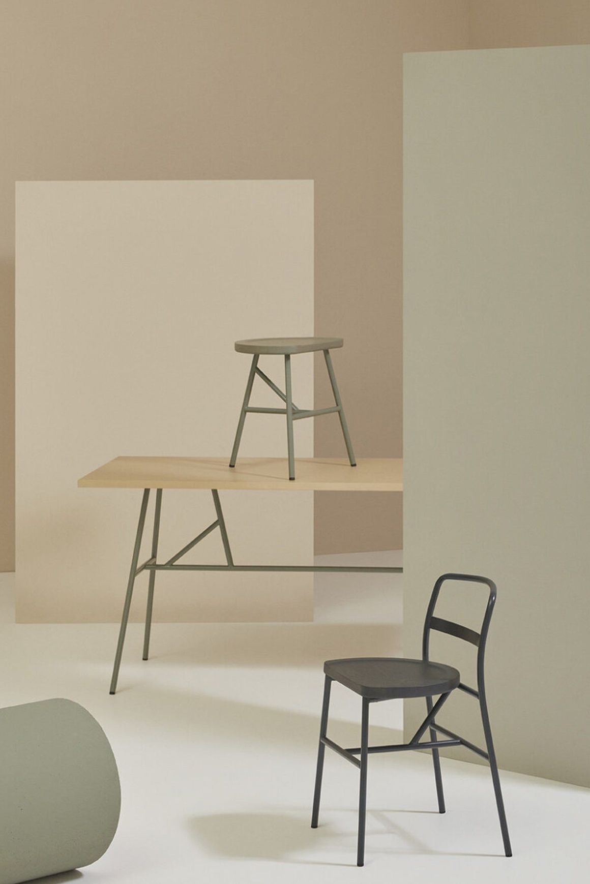 Puccio Wooden Stool