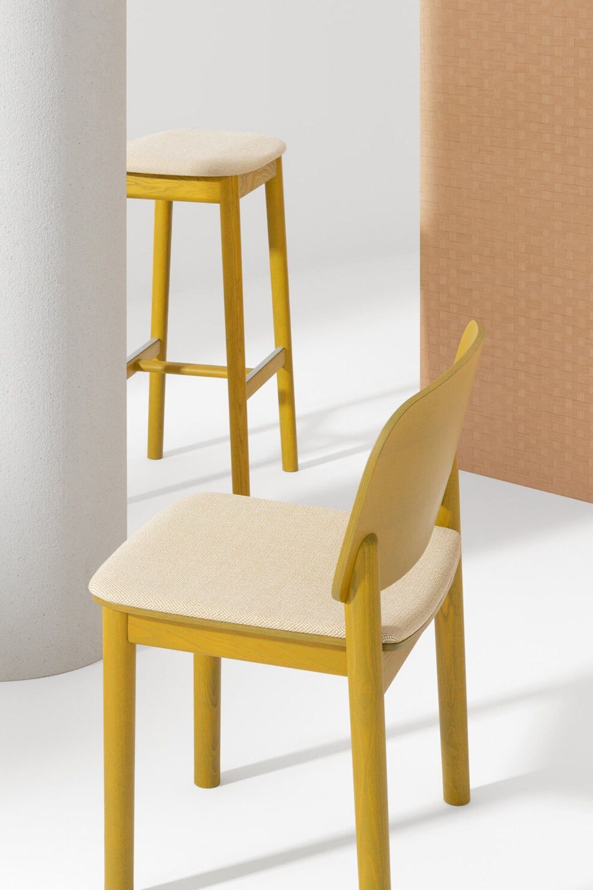 White Stool