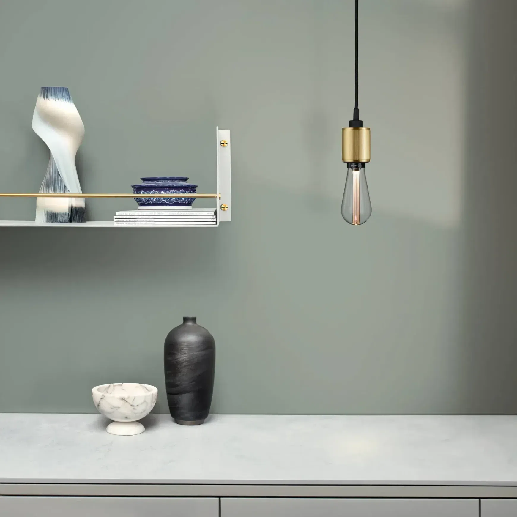 Heavy Metal / Linear Single Pendant