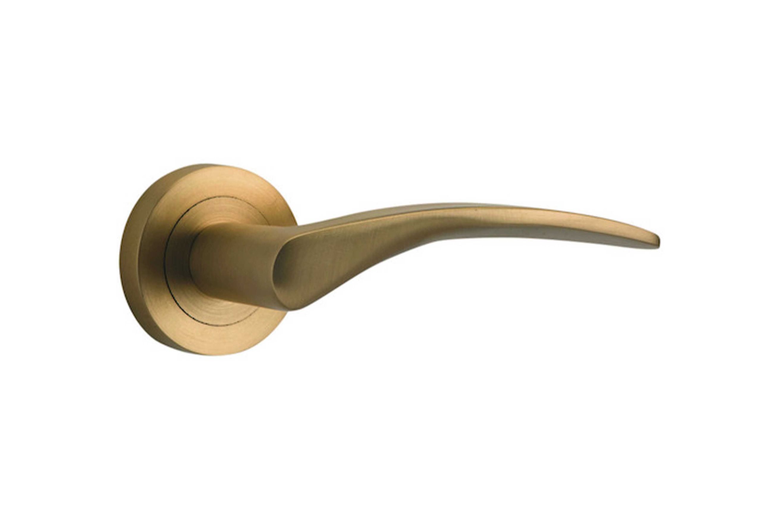 Oxford Door Lever Round Rose