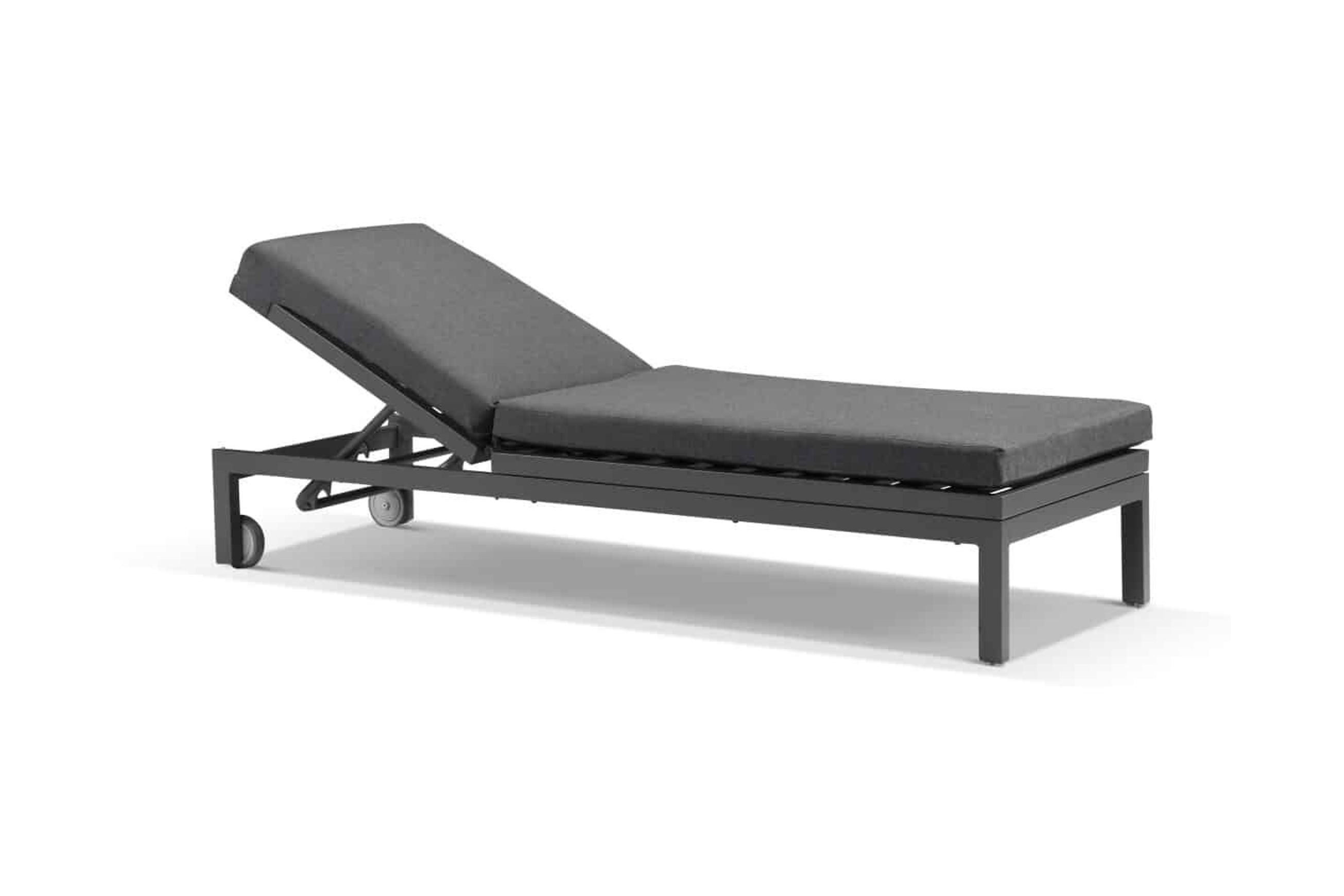 Coast Sun Lounger Charcoal