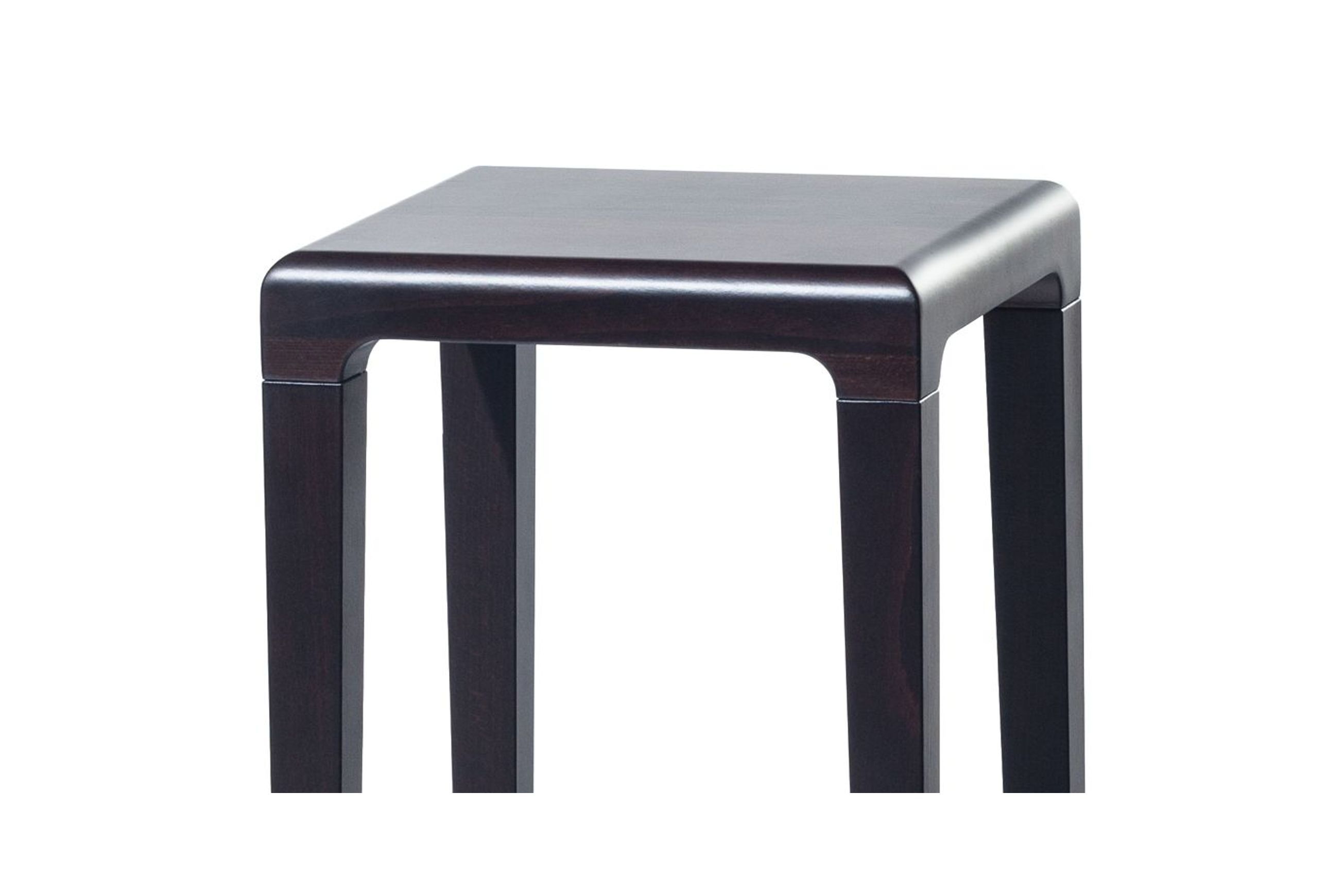 Rioja Bar Stool - Coffee Stained - 80cm - by TON