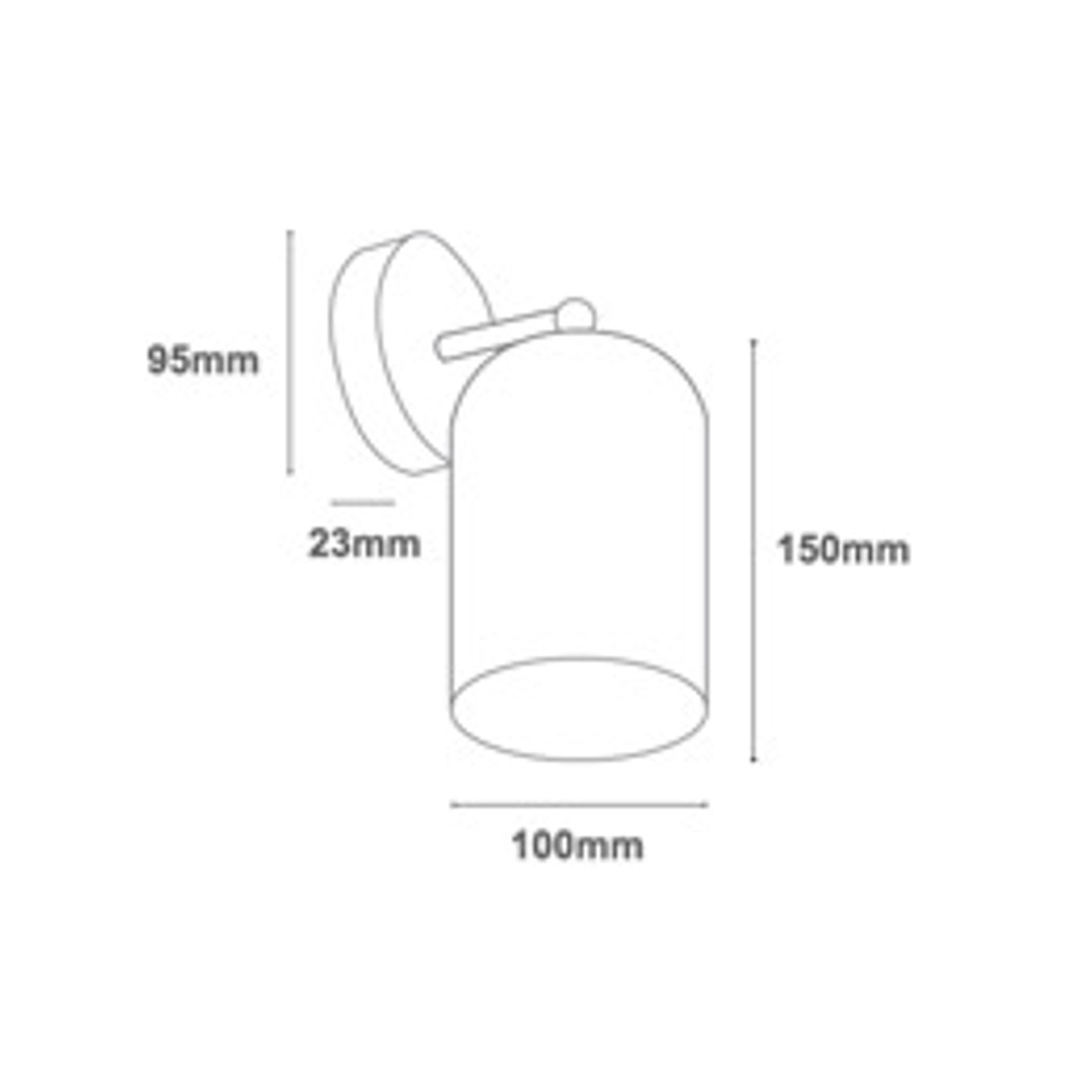 Comet Fixed Wall Light