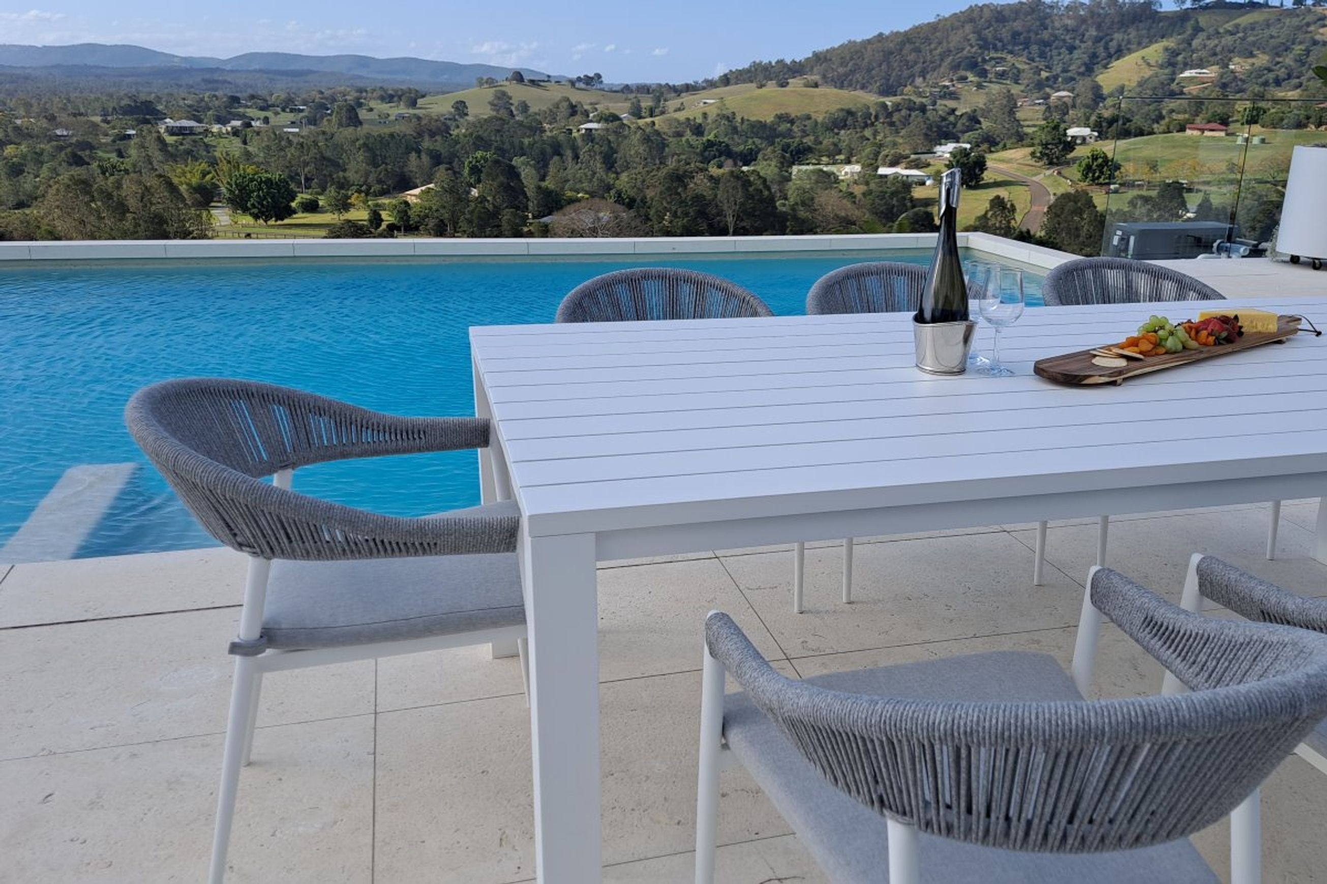 Cove Outdoor Dining Table 280cm | White