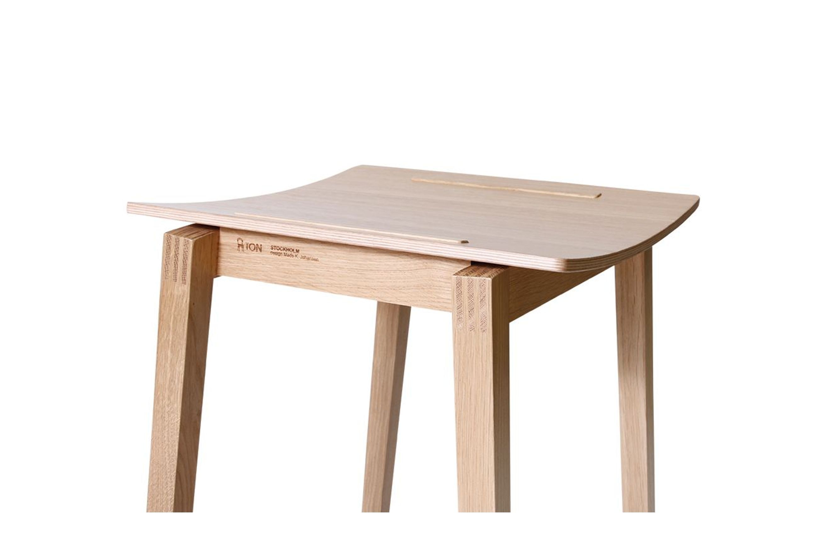 Stockholm Stool - Natural Oak - by TON