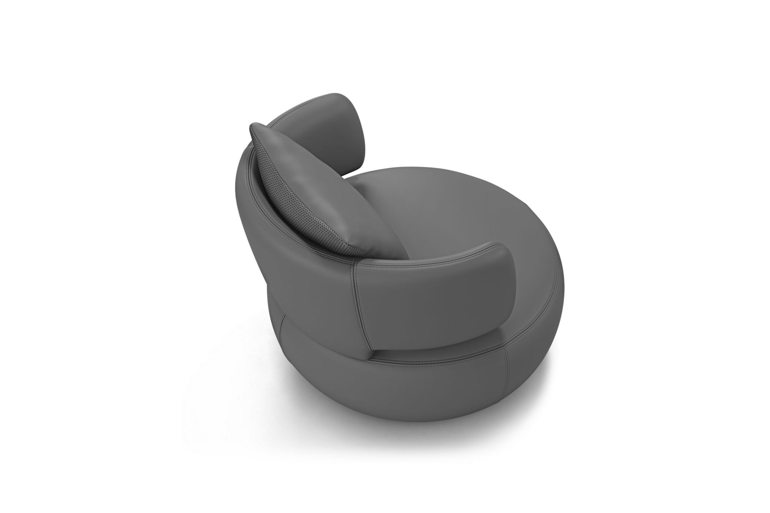 Curl Tendresse Leather Armchair