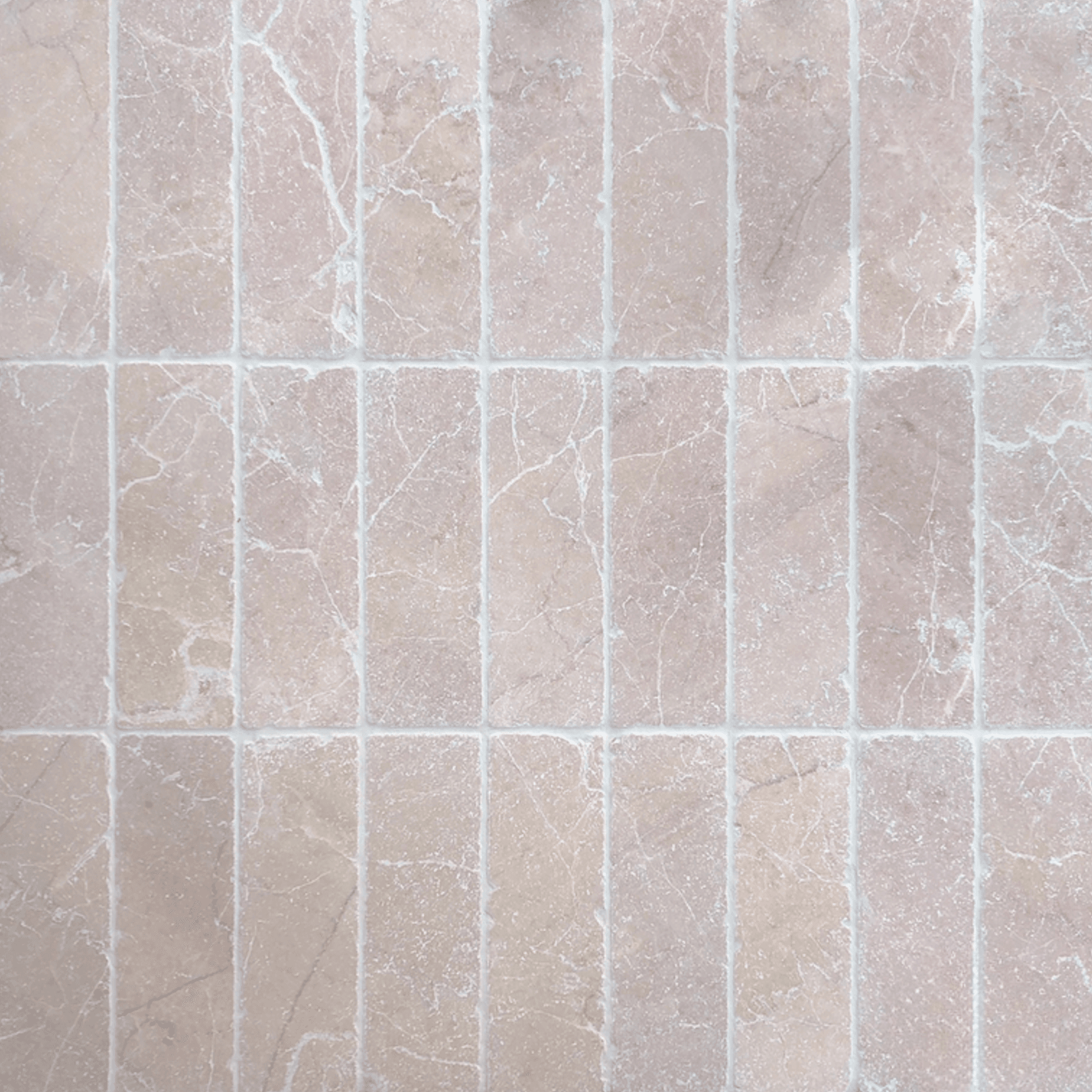 Rosa Marble Tumbled Tile 200x65mm