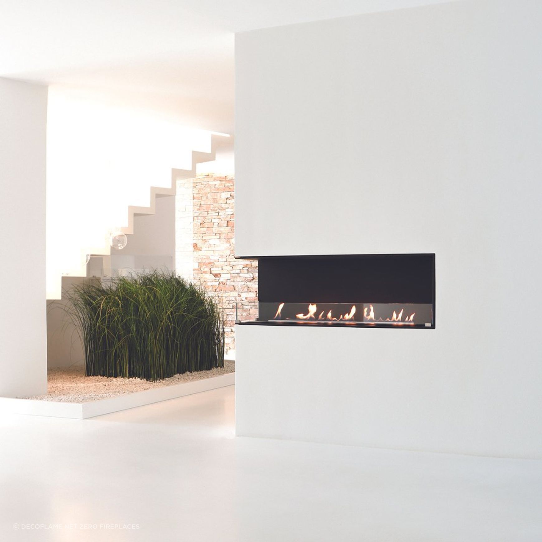 Decoflame Net Zero Fireplace Inserts Automatic Refill