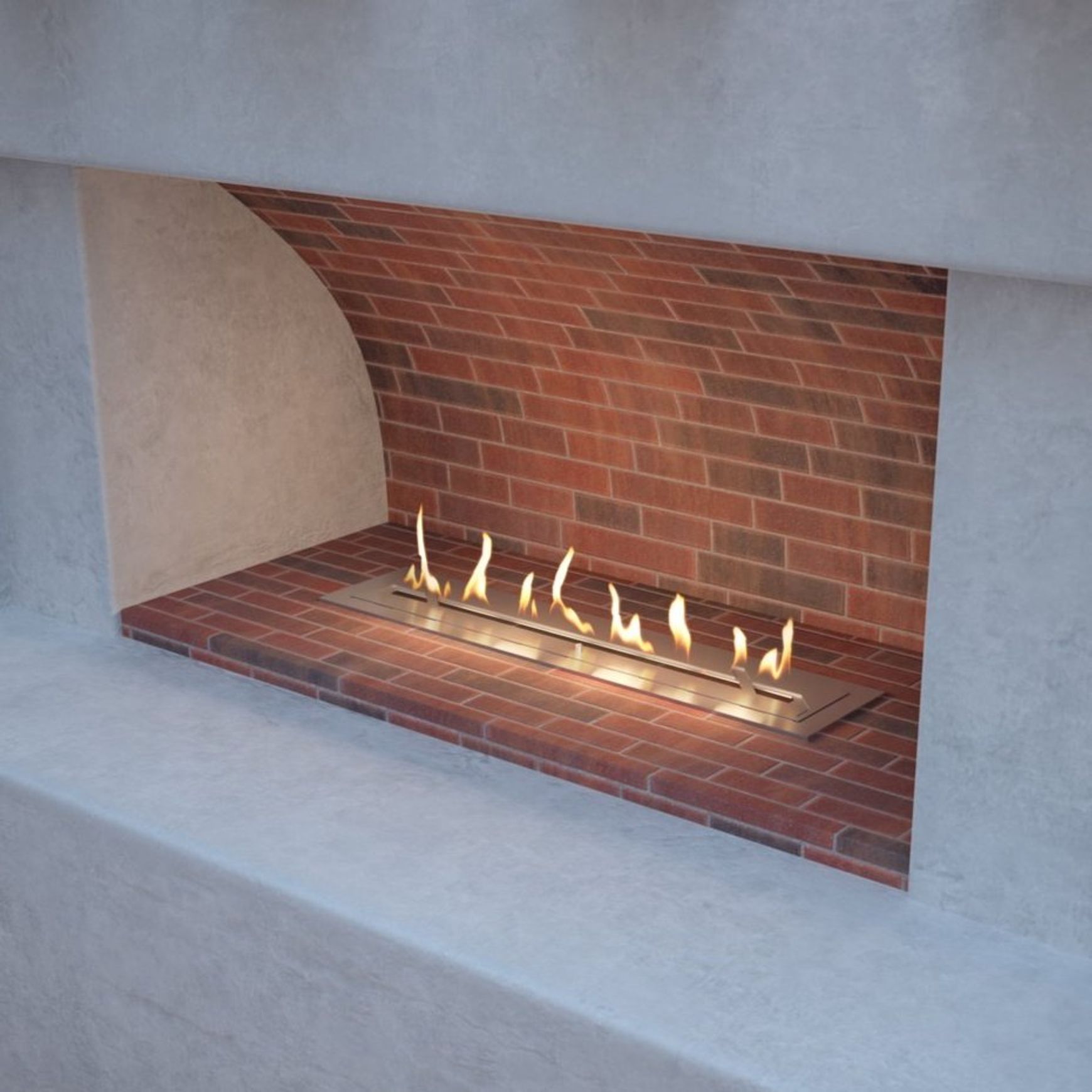 Decoflame Outdoor Net Zero Built-in Fireplace Insert
