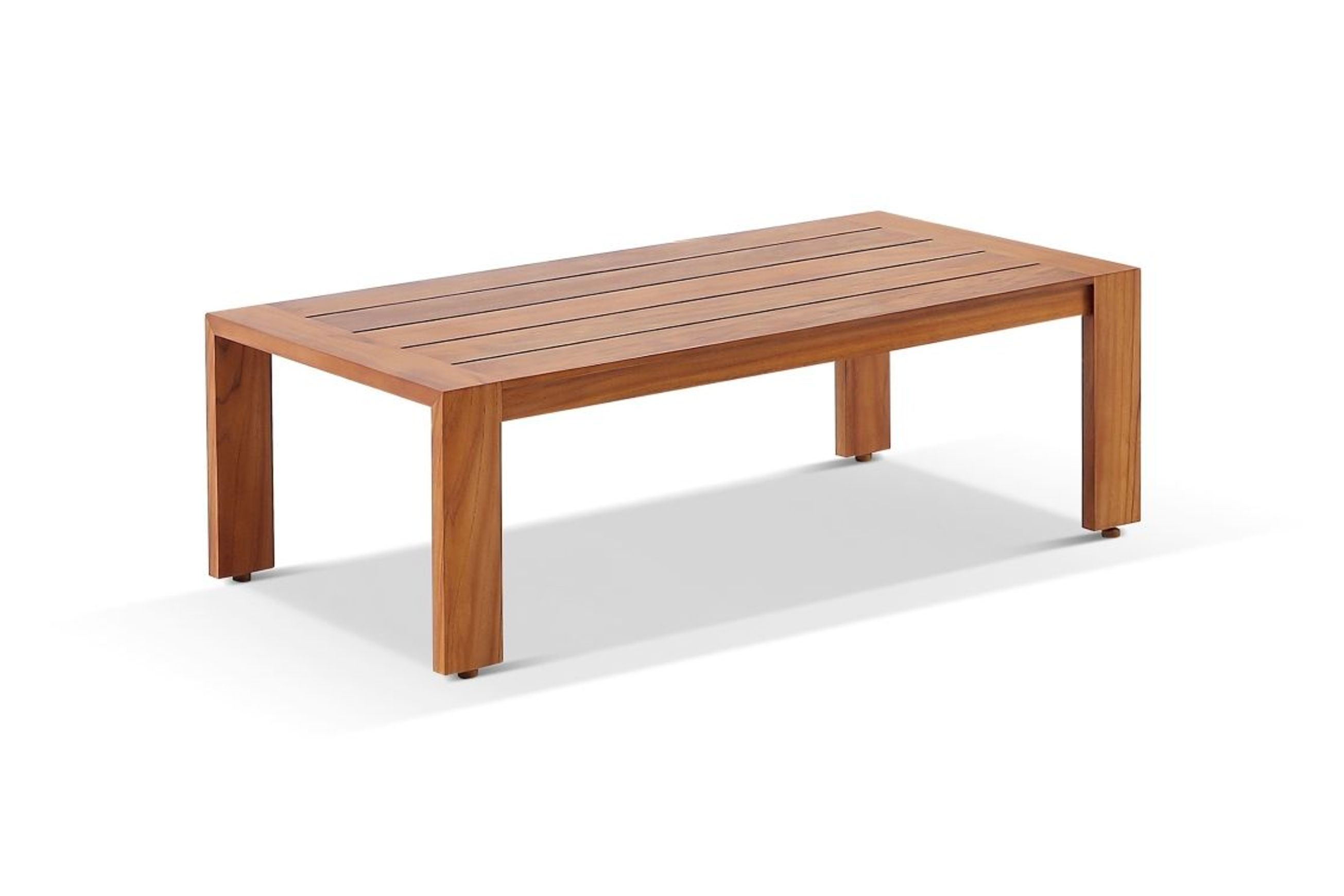 Delta 4pc Teak Lounge Set - Sooty Sunbrella