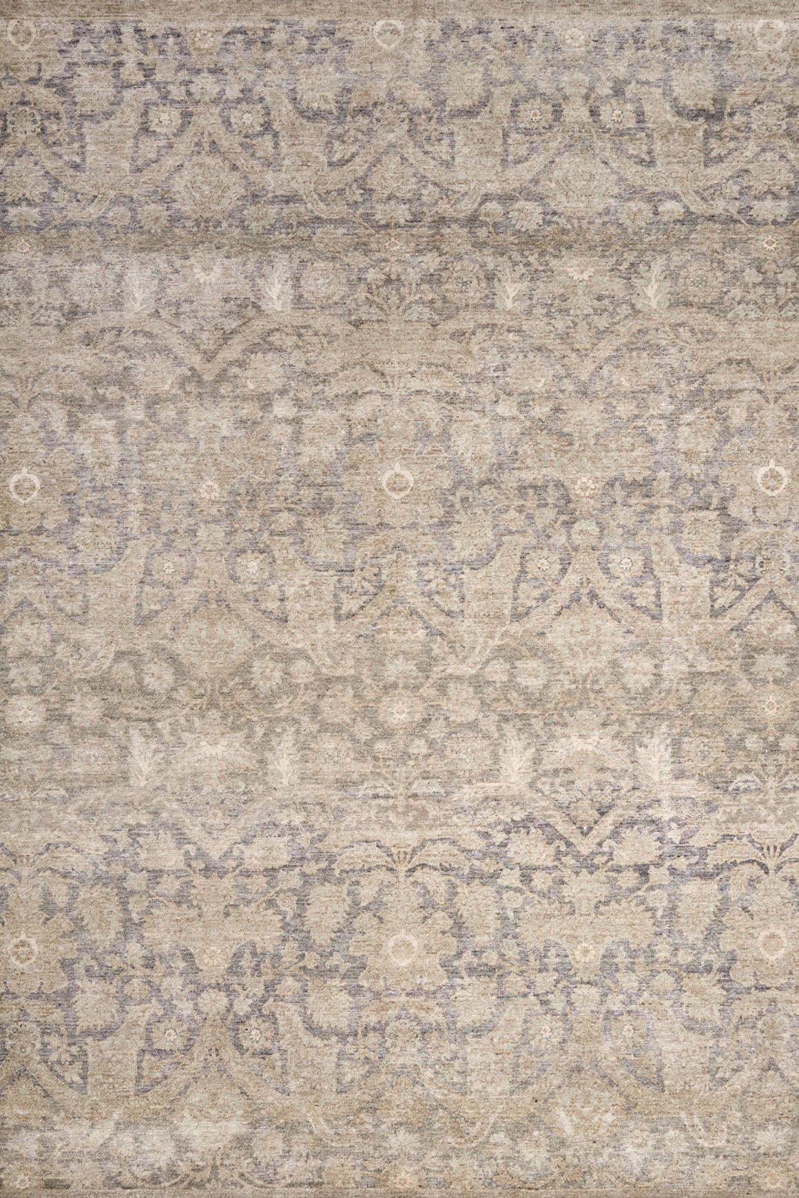 Aphrodite Charcoal l Handknotted Rugs