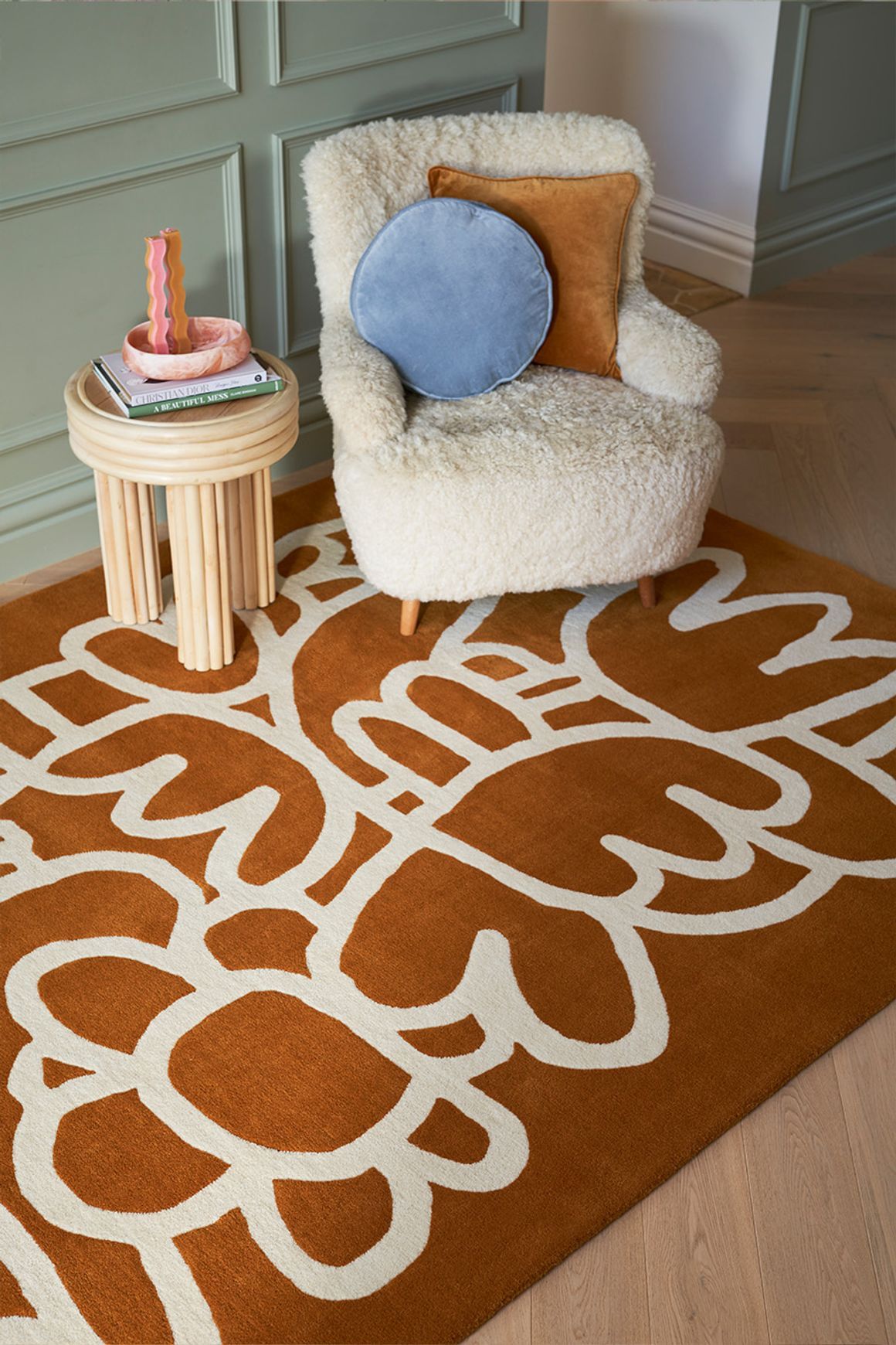 Squiggle l Hand Tufted Rugs