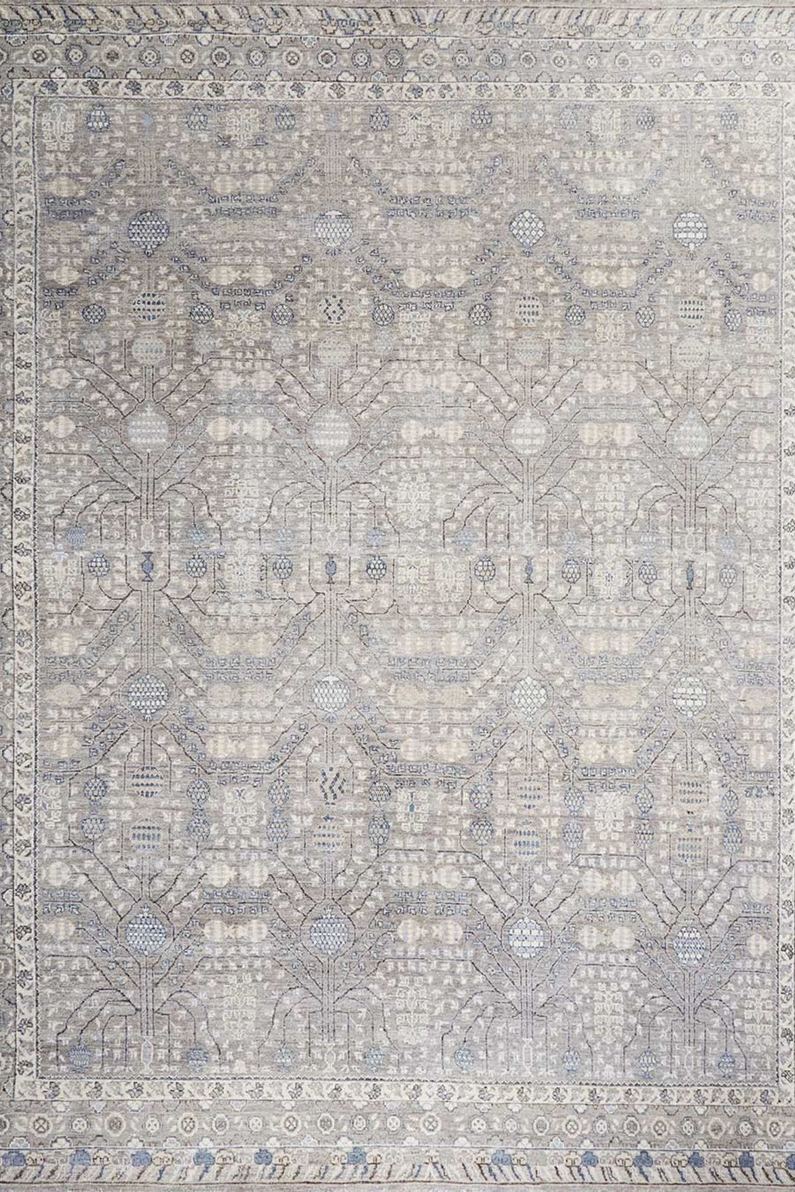 Cordoba Dark Grey l Handknotted Rugs