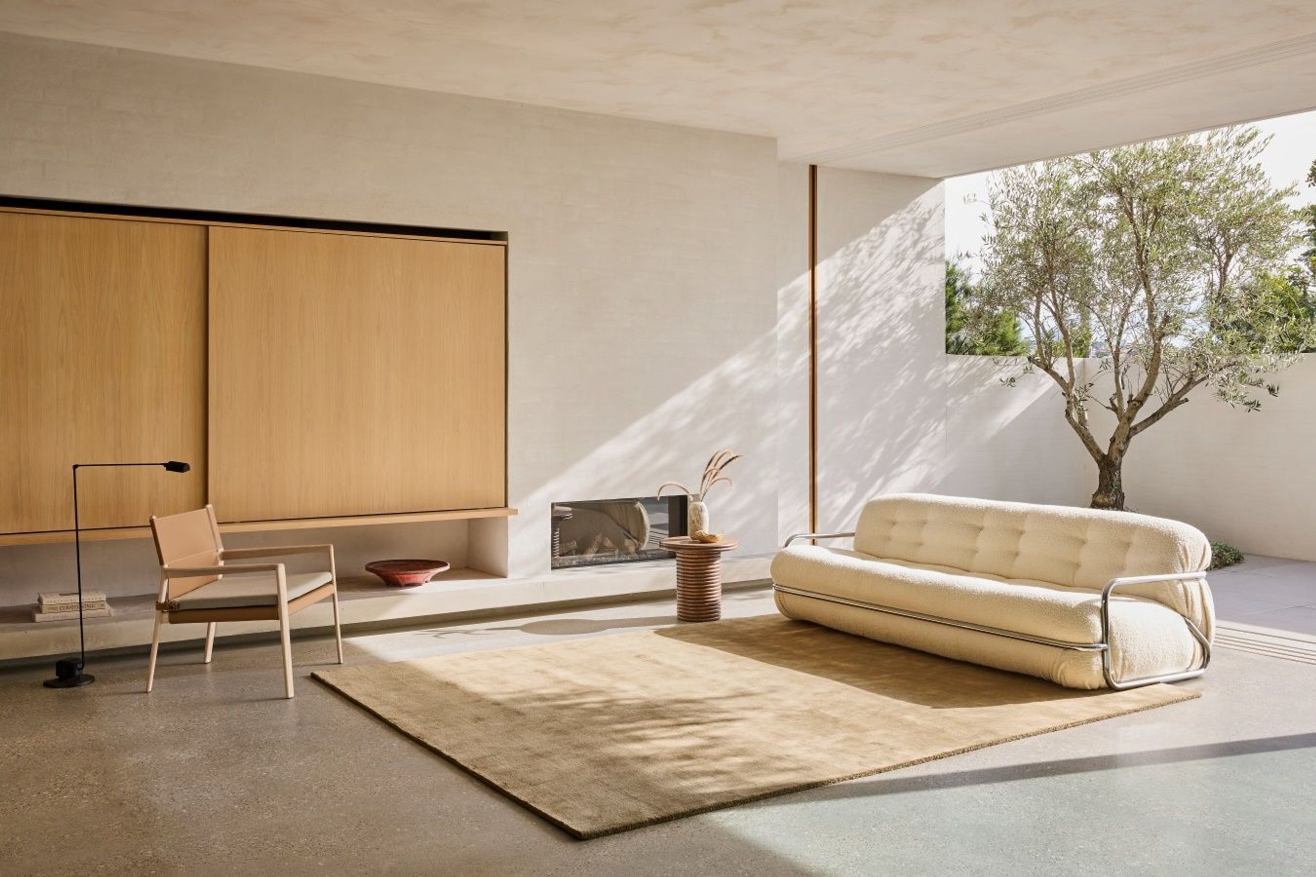 Sabi Cognac l Handloomed Rugs
