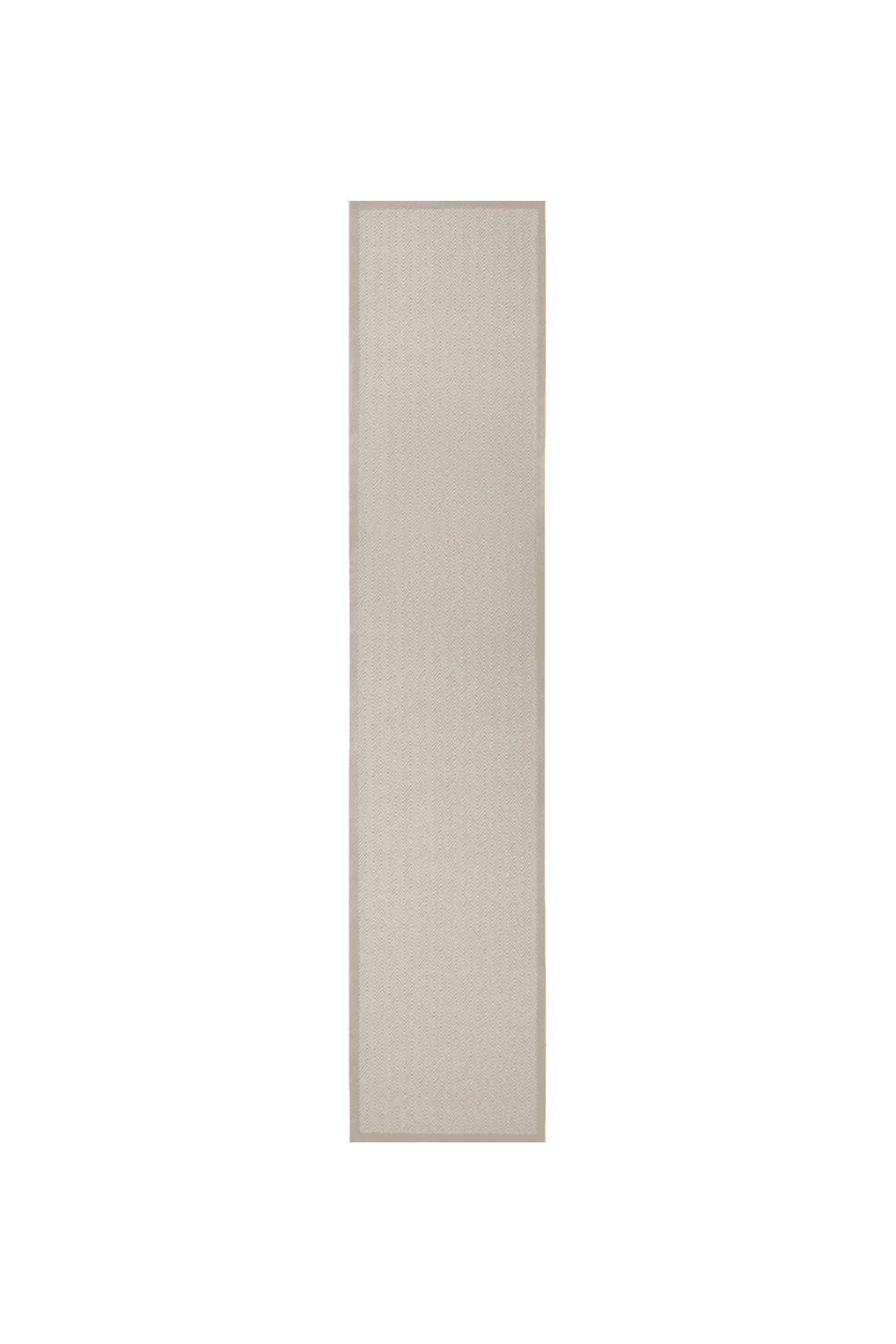 Zig Zag Dove Grey Runner l Hand Tufted Rugs